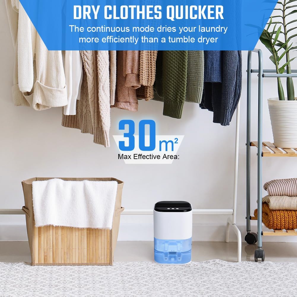 Vicloon Deumidificatore Casa Portatile 2000ML - immagine 5