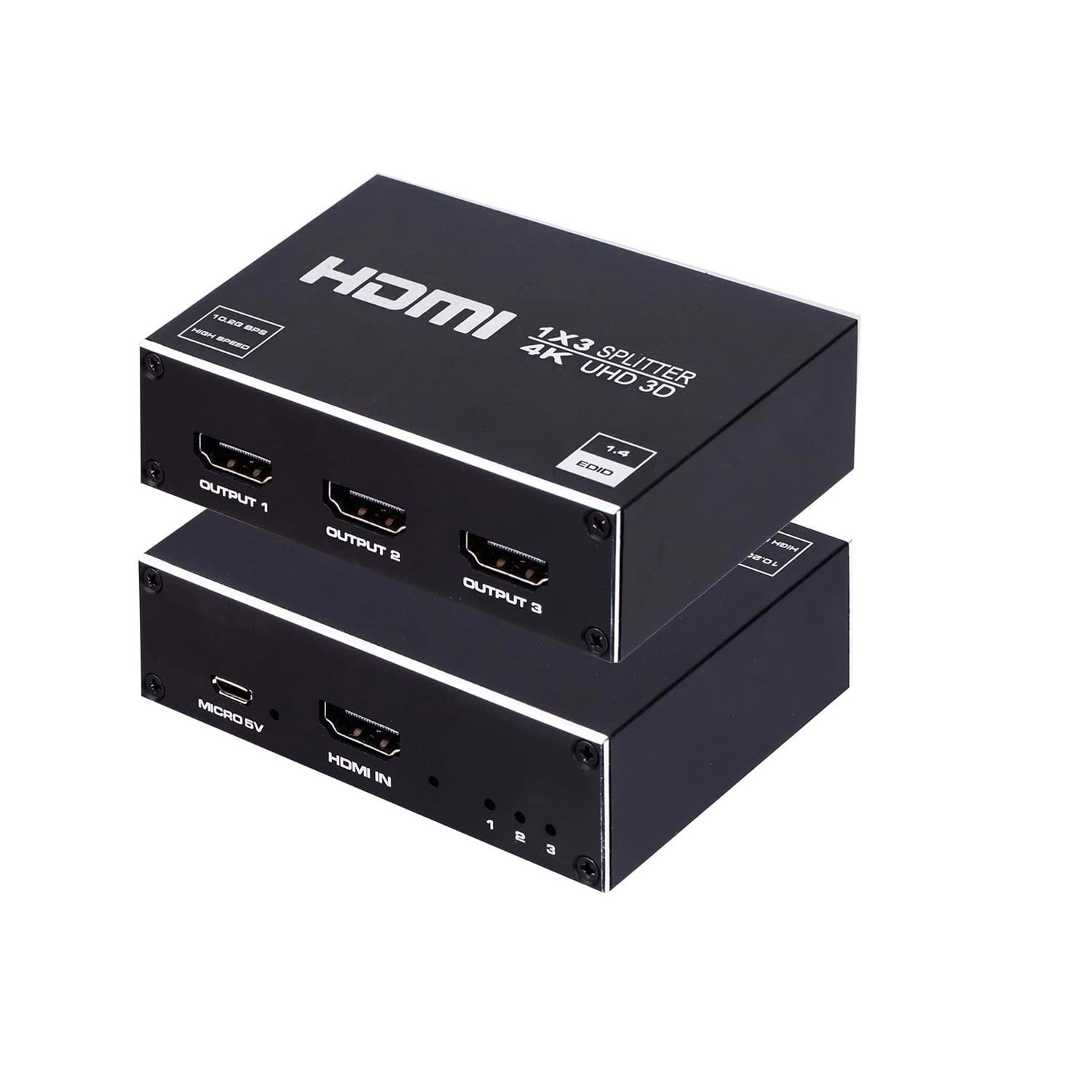 HDMI Splitter 1 in 3 Out - 4K Alluminio