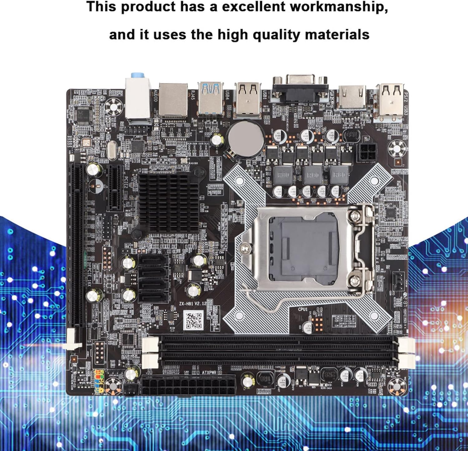 Scheda Madre H81 LAG1150 DDR3 - immagine 2