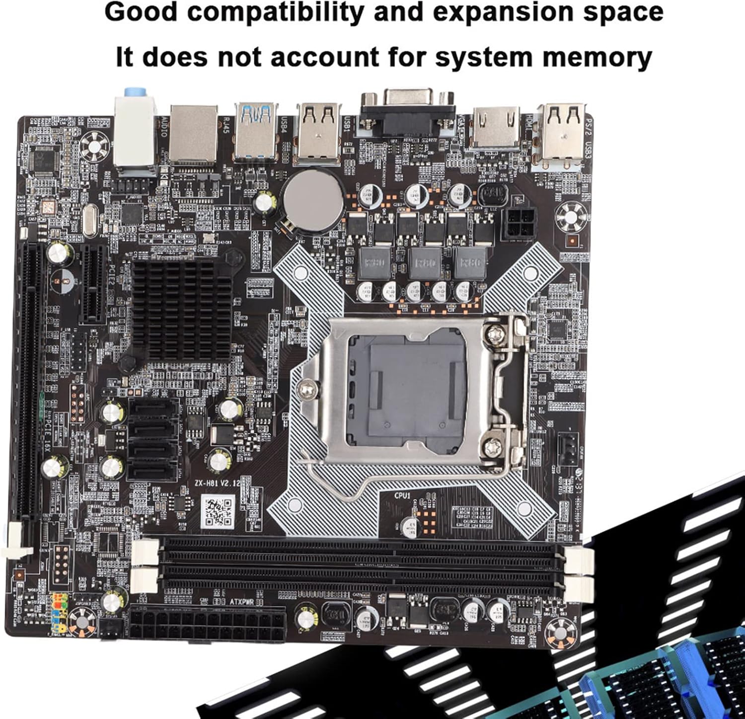 Scheda Madre H81 LAG1150 DDR3 - immagine 4