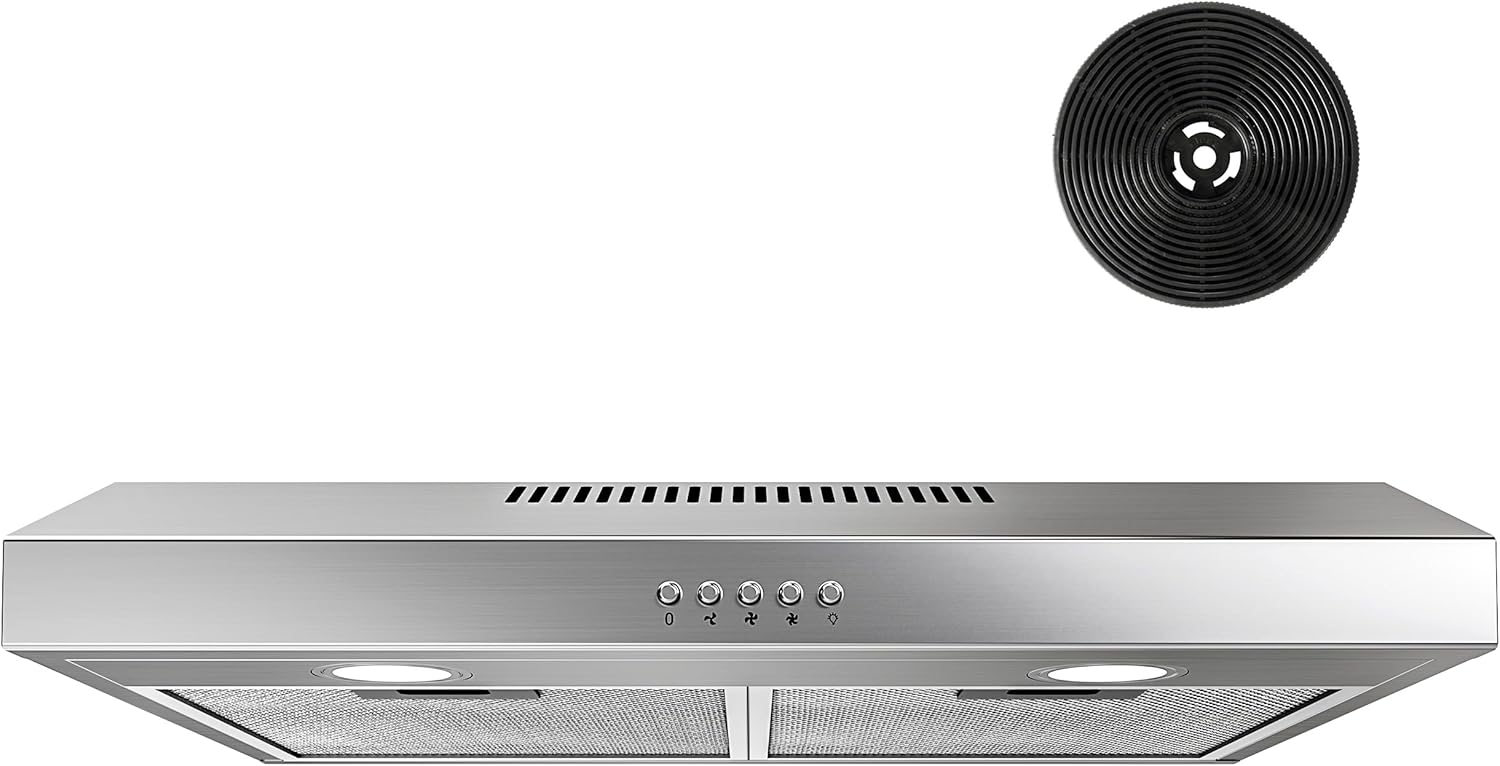 Firegas Cappa Aspirante 60 cm con LED e 3 Livelli - immagine 1