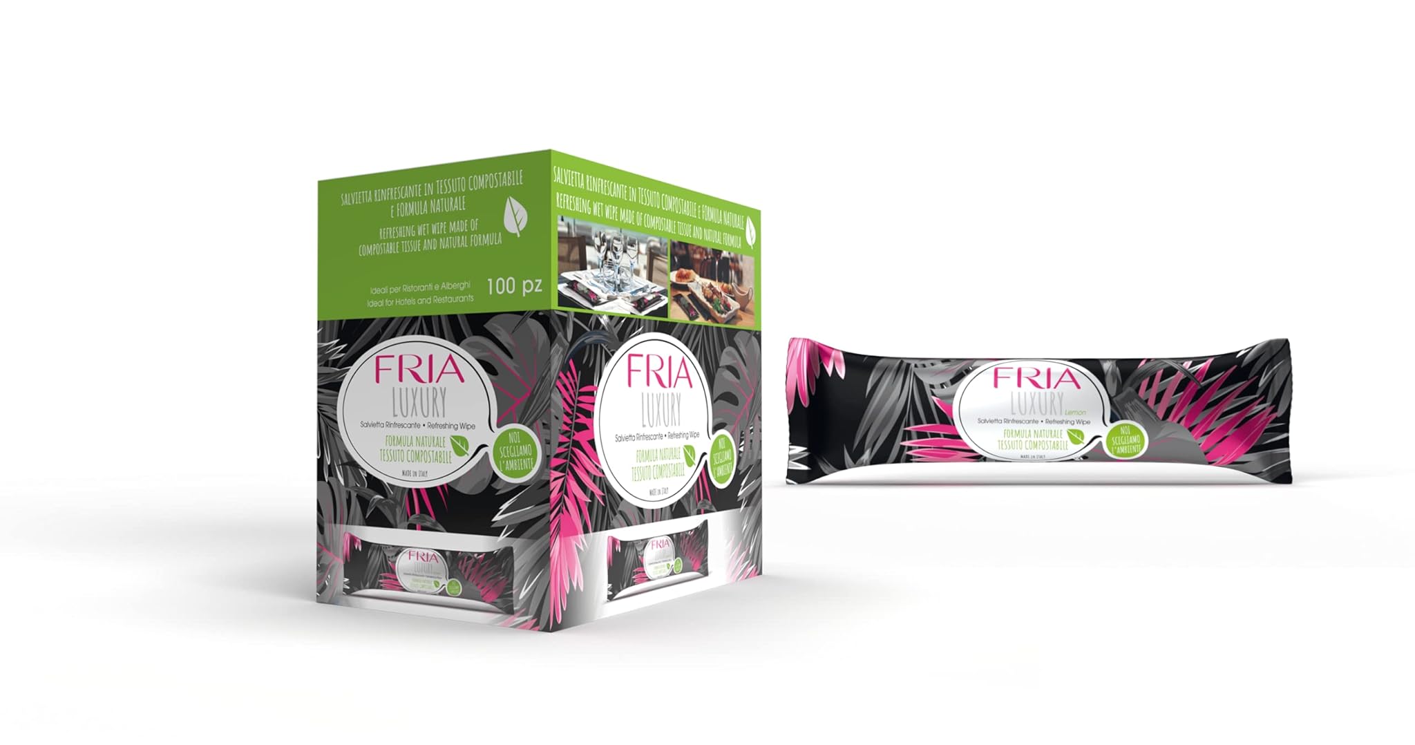 Fria Salviette per Ristorazione Monodose Luxury