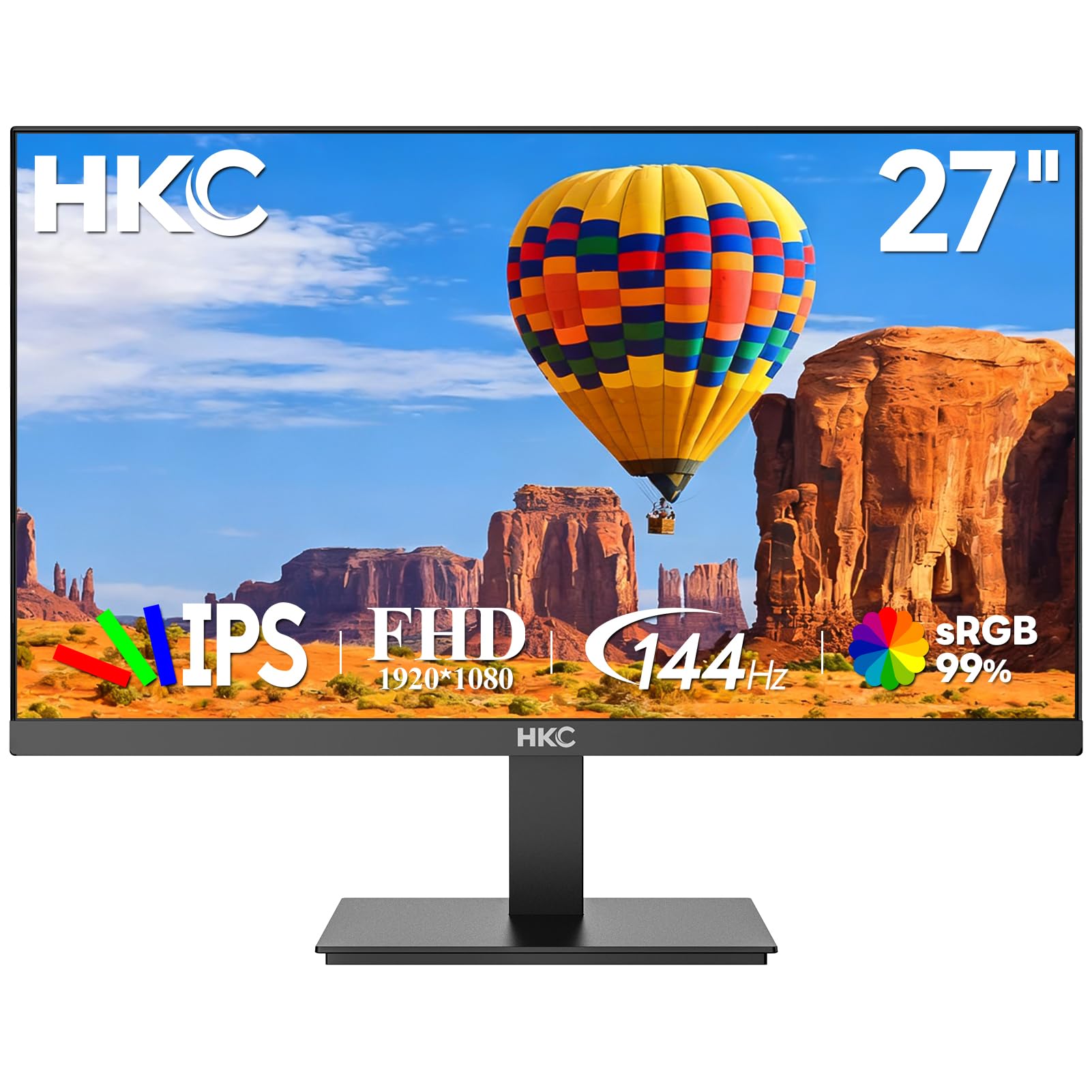 Hkc Monitor PC 27 Pollici IPS FHD 1080P 144Hz