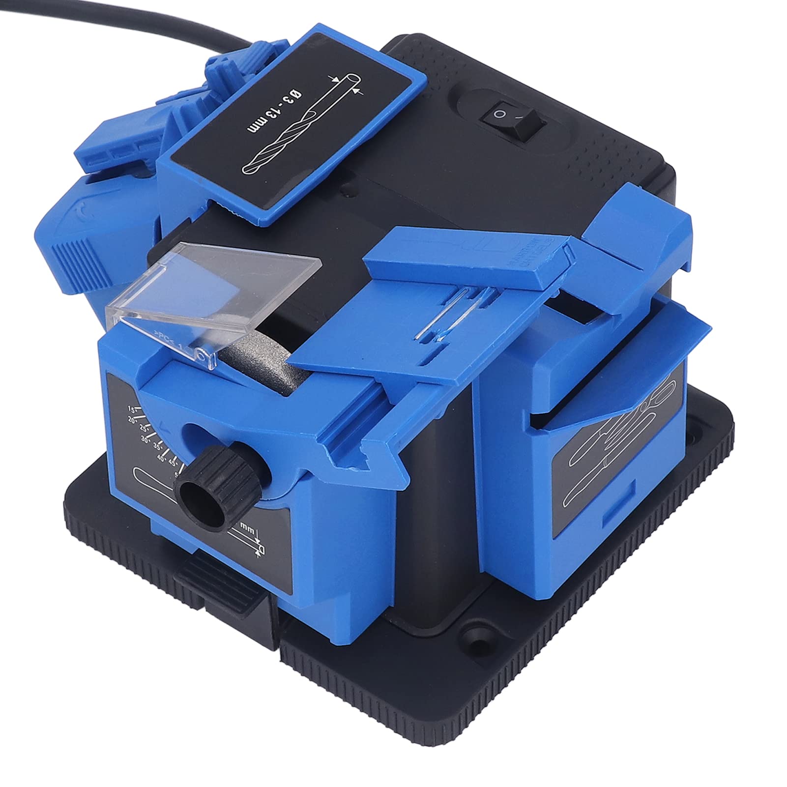 Affila Punte da Trapano Elettrico Multifunzione, Blue