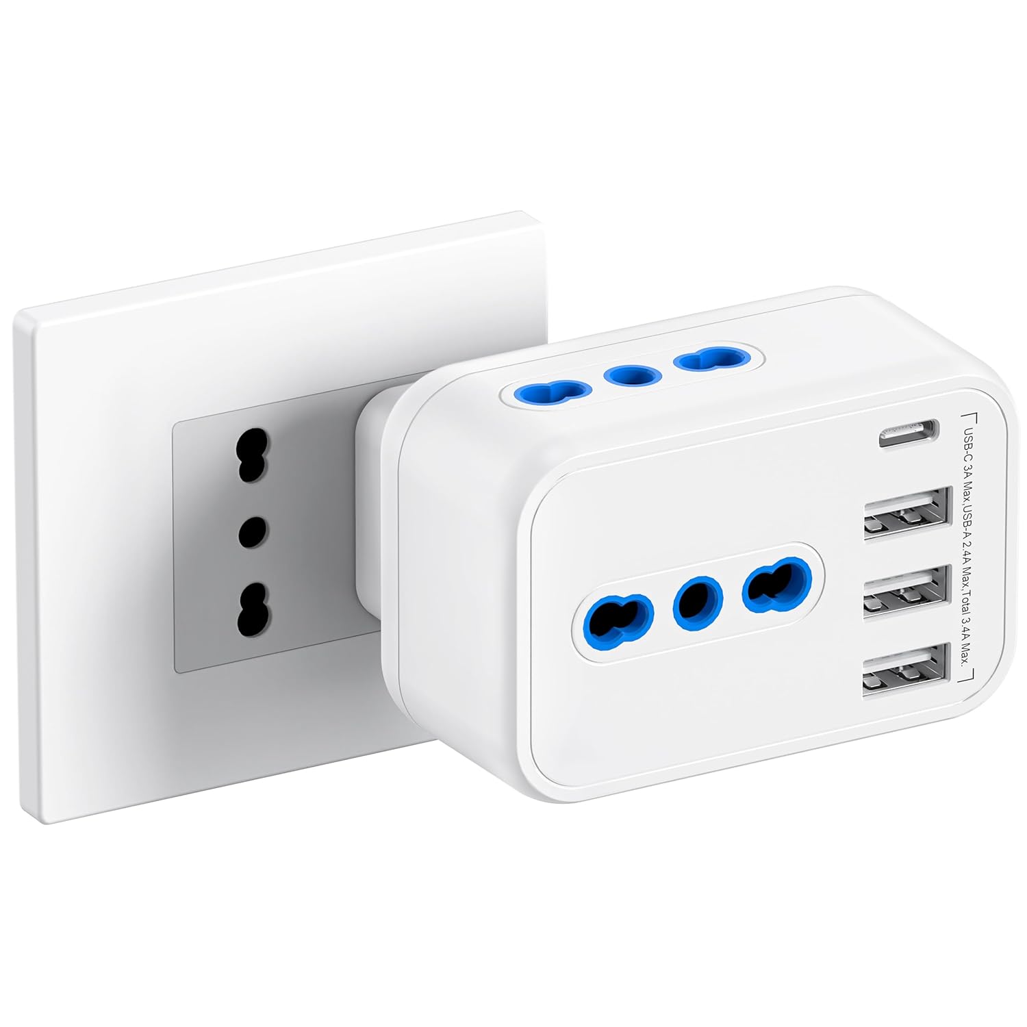 Lencent Multipresa Salvaspazio 2500W - immagine 1