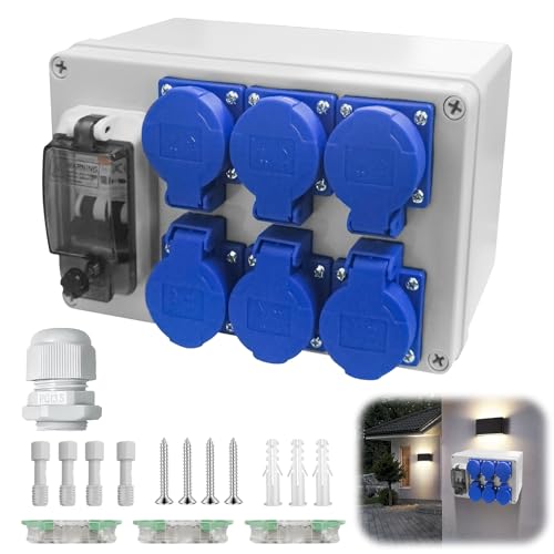 Distributore di Corrente da Cantiere 16A 230V IP65