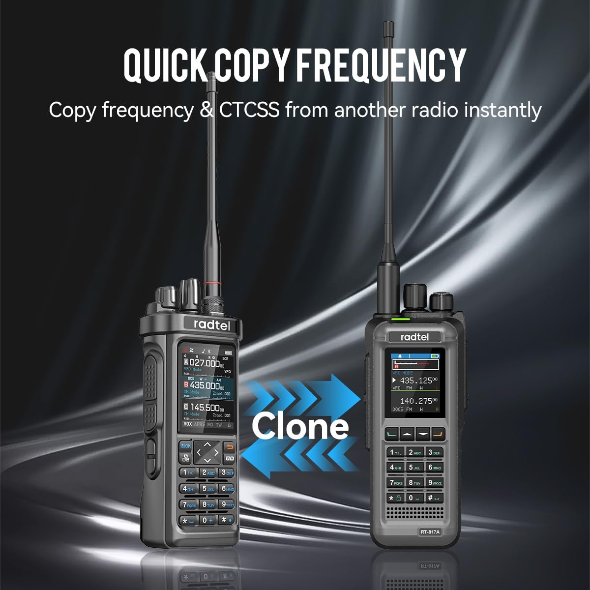 Radtel RT-950 10W Walkie Talkie Lungo Raggio - immagine 6