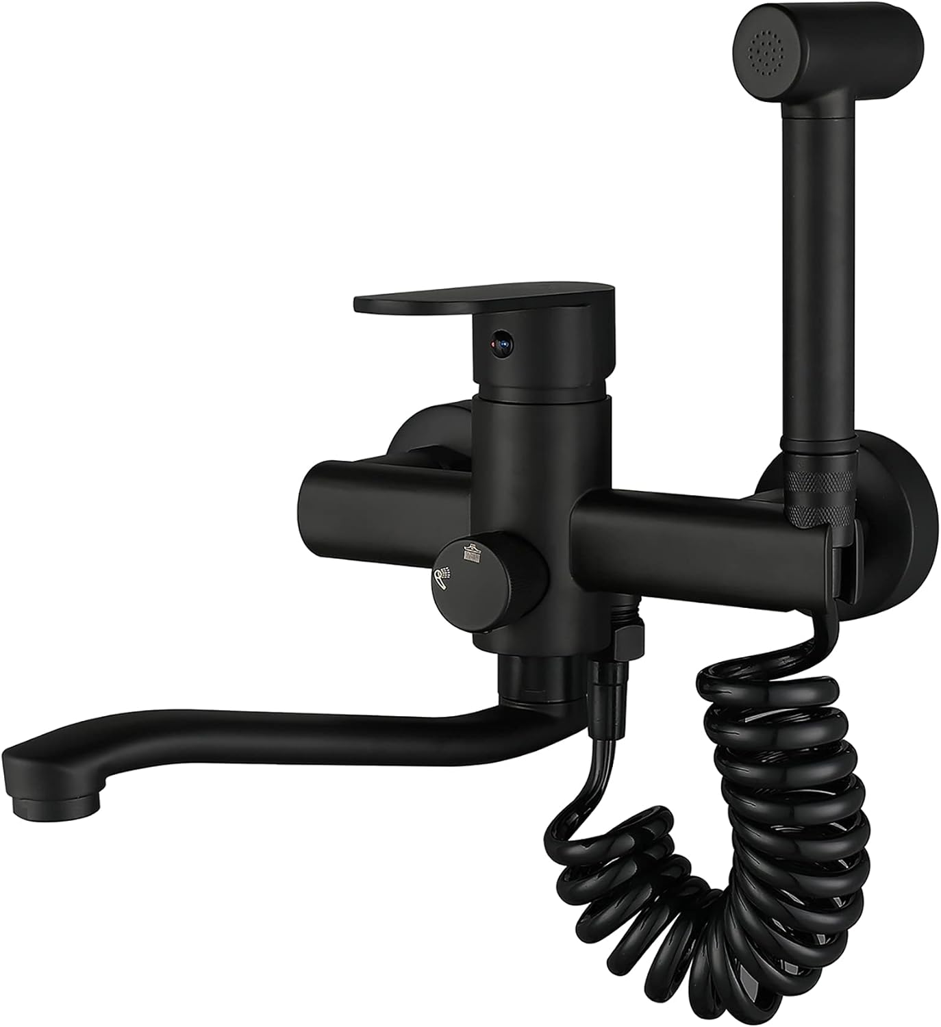 SJQKA-Rubinetto Miscelatore a Muro Girevole 360°