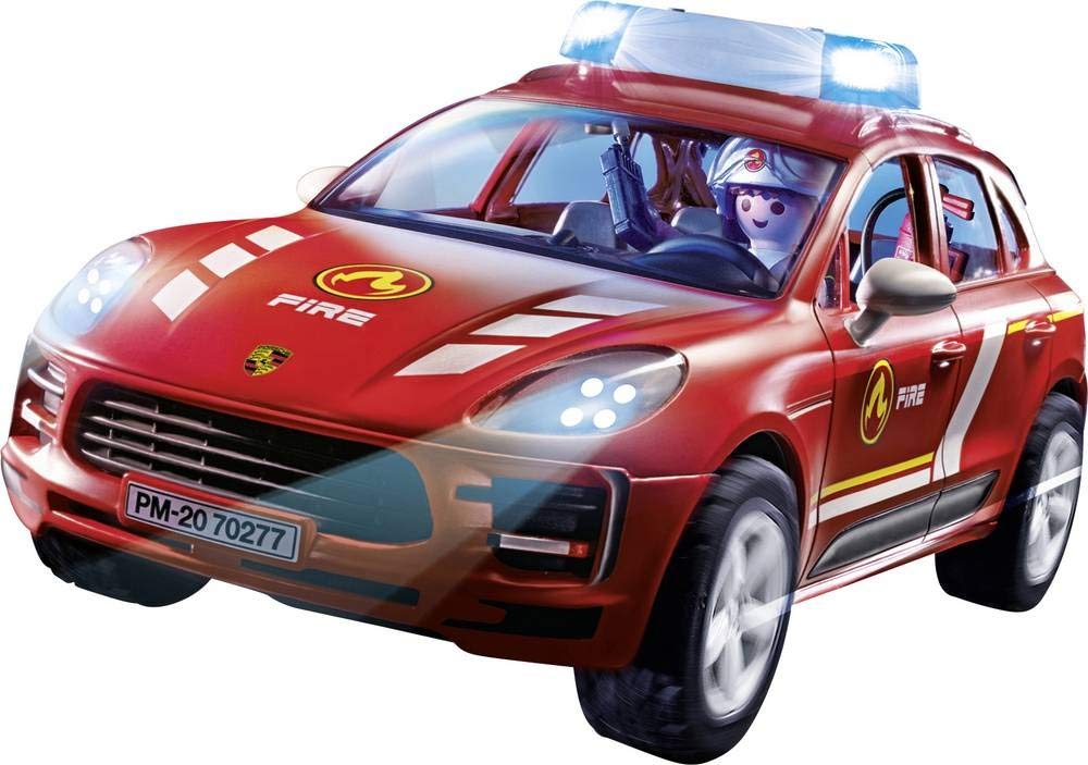 Playmobil 70277 Porsche Macan S dei Vigili del Fuoco