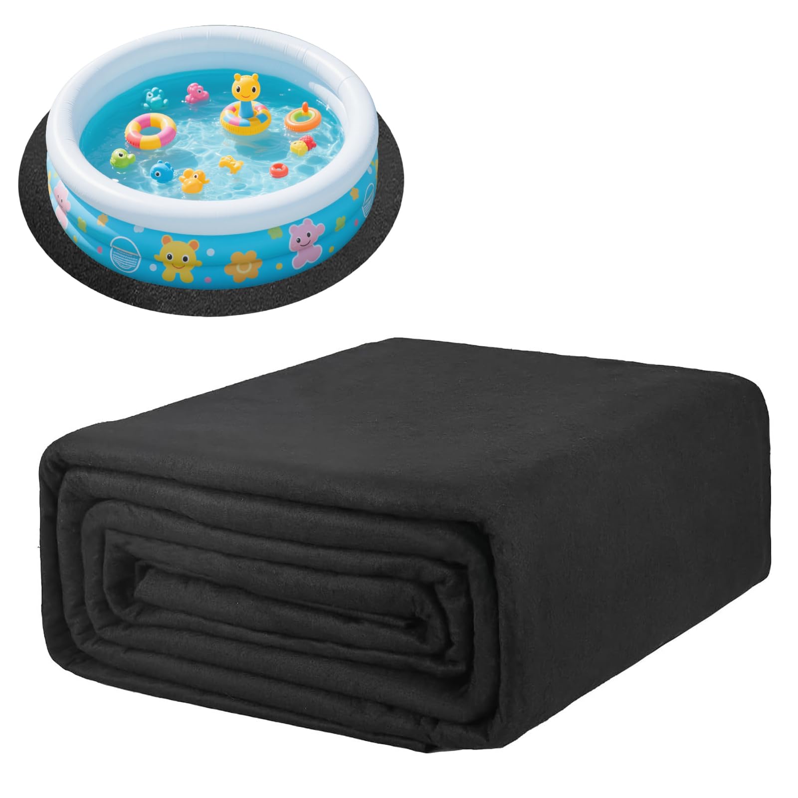IGTOPS Tappetino Rotondo Protettivo per Piscina 4m