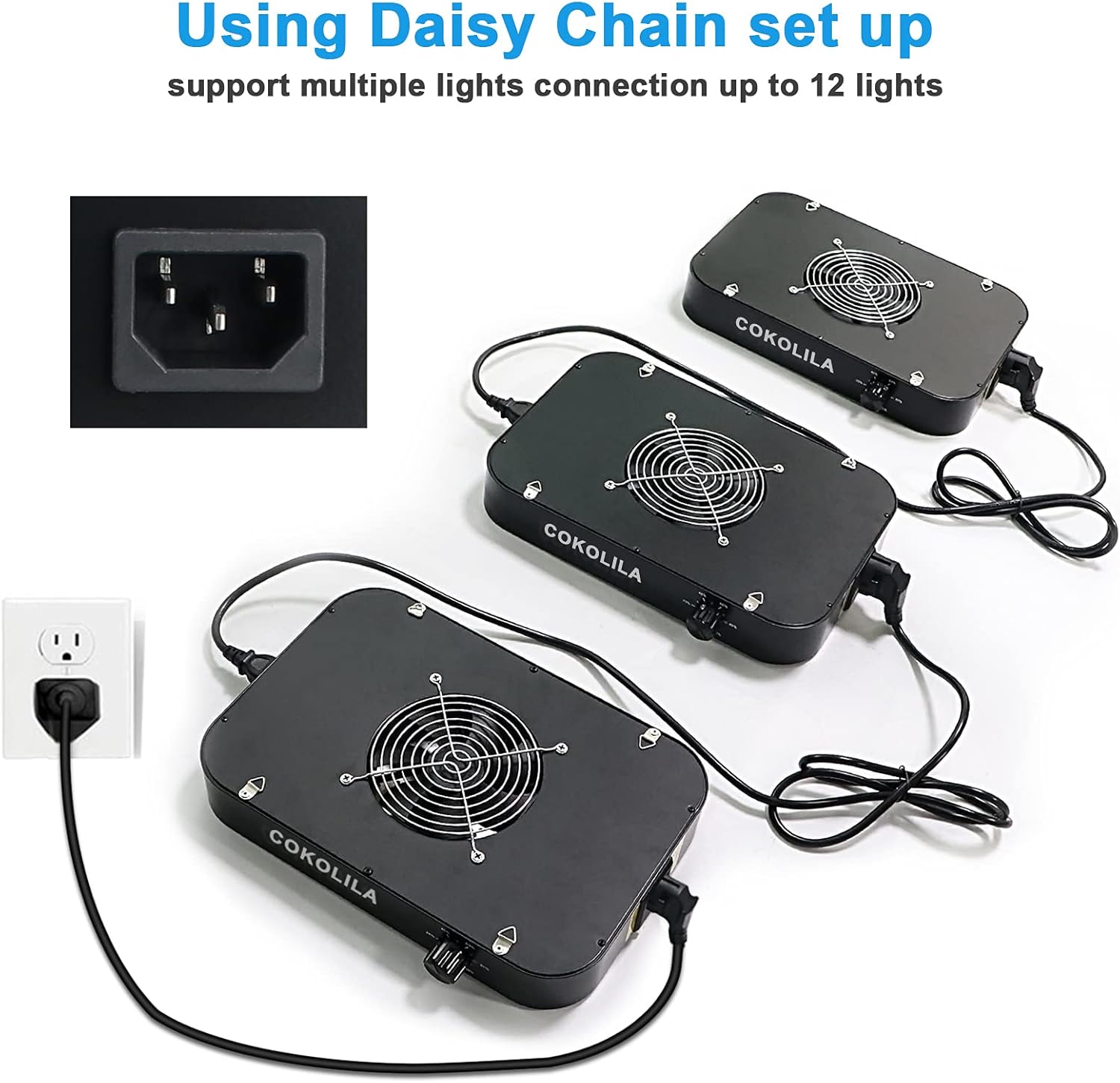 COKOLILA Dimmerabile Lampada per Piante 600w - immagine 5