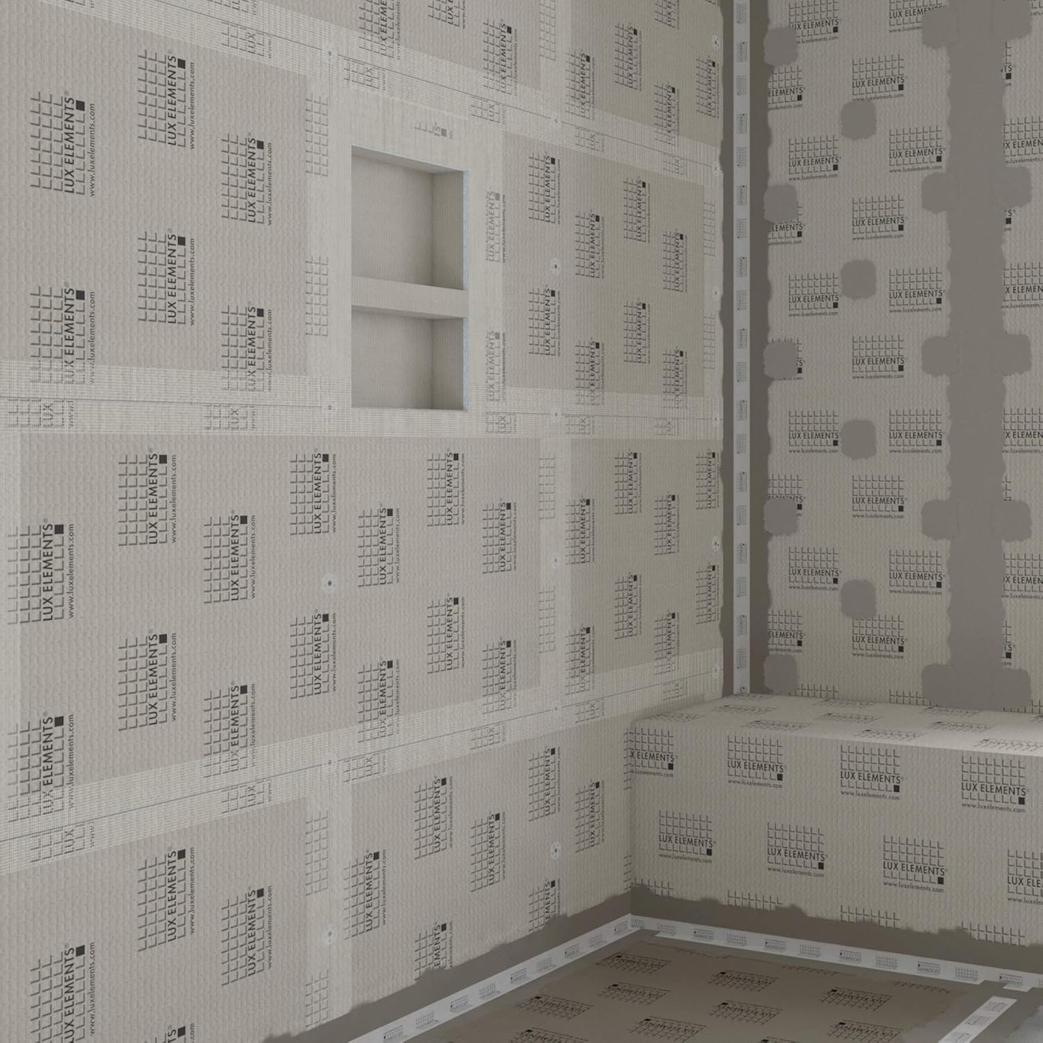 LUX ELEMENTS LREL8201, Grigio, 40,6 x 40,6 cm - immagine 5