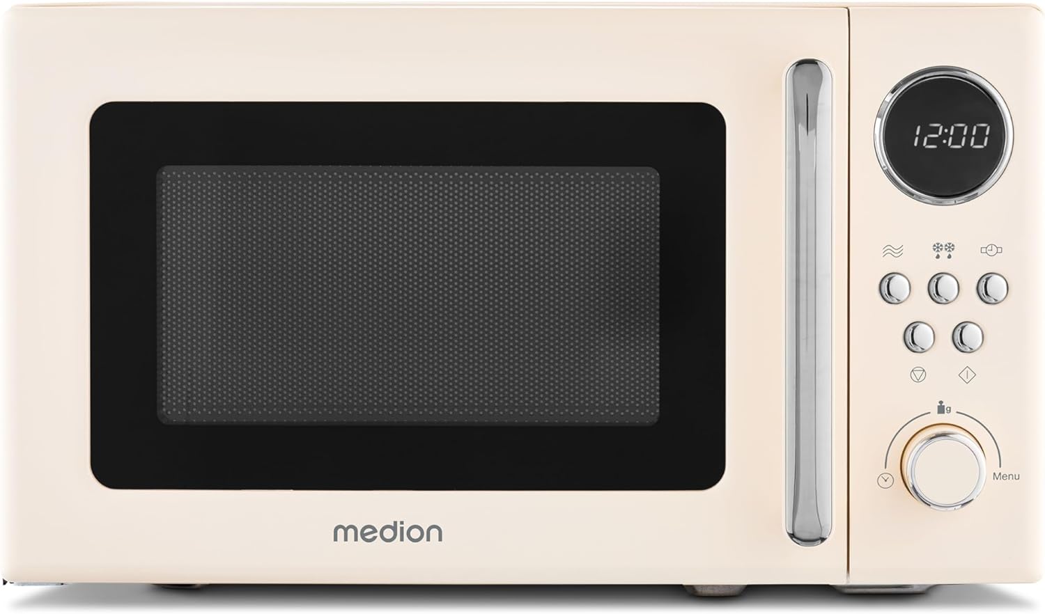 Medion Microonde Retro 20 Litri 800W, Beige - immagine 1