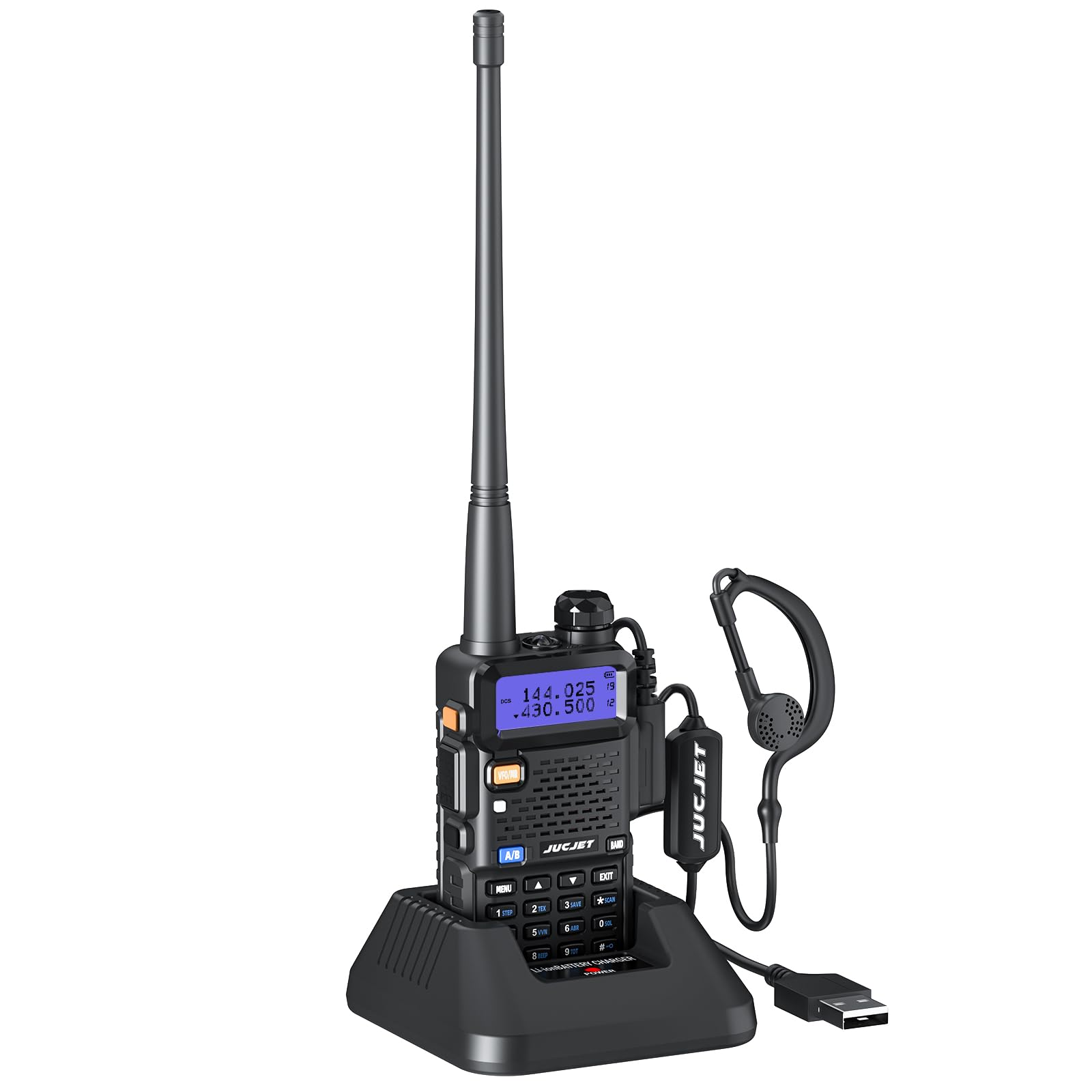Walkie-talkie Jucjet UV 5R - Ricetrasmettitore Professionale