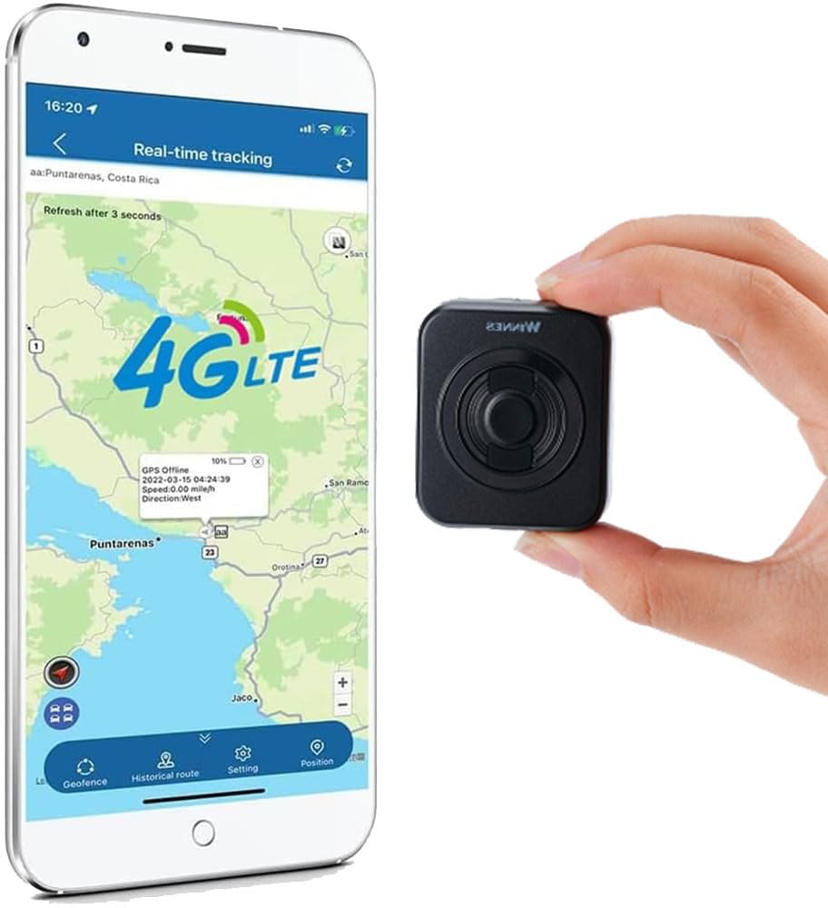 Mini Localizzatore GPS 4G per Auto Senza Abbonamento