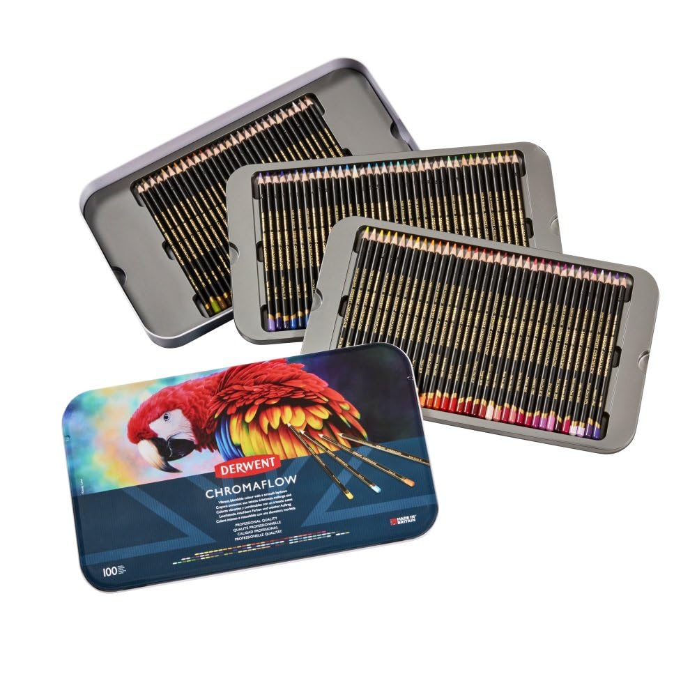 Derwent Chromaflow - Set 100 Matite Professionali