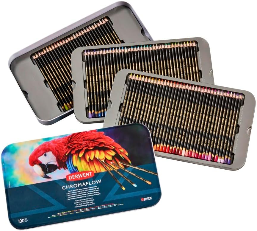 Derwent Chromaflow - Set 100 Matite Professionali - immagine 1