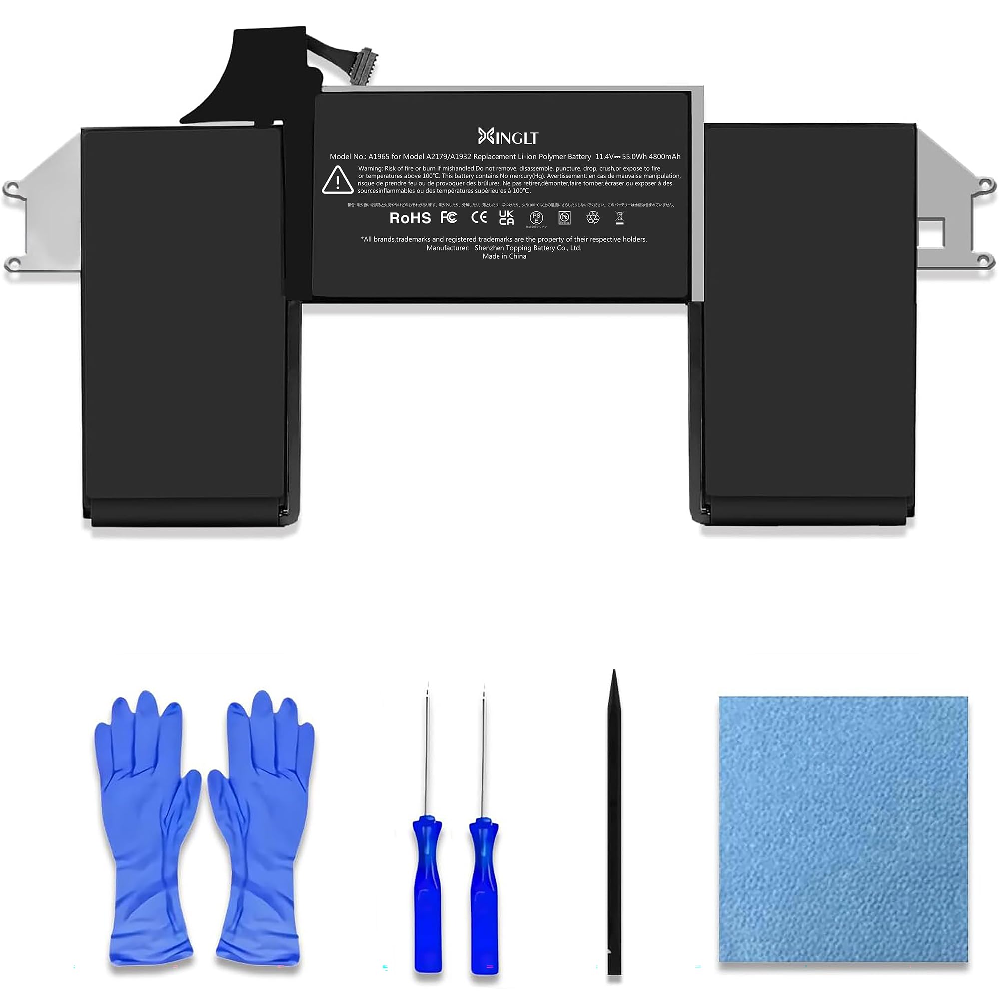 Xinglt Batteria Sostitutiva A1932 per MacBook Air 13''