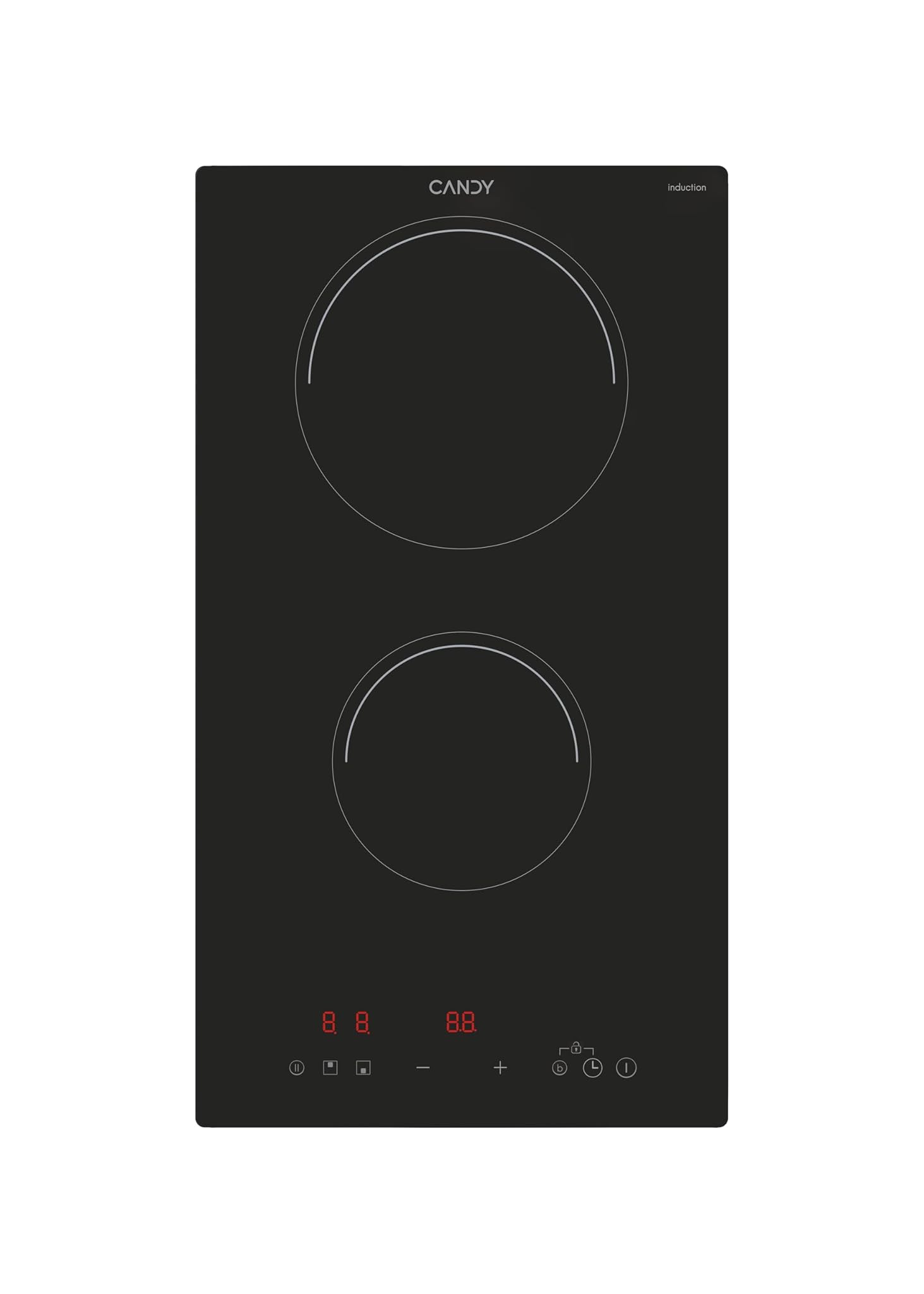 Candy CID30/1, Piano cottura a induzione, Black