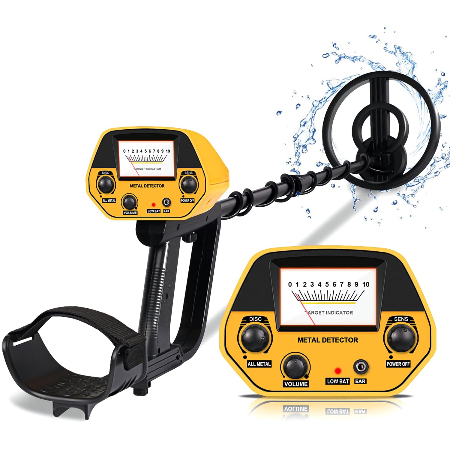 Metal Detector Professionale per Bambini, 1M Profondità