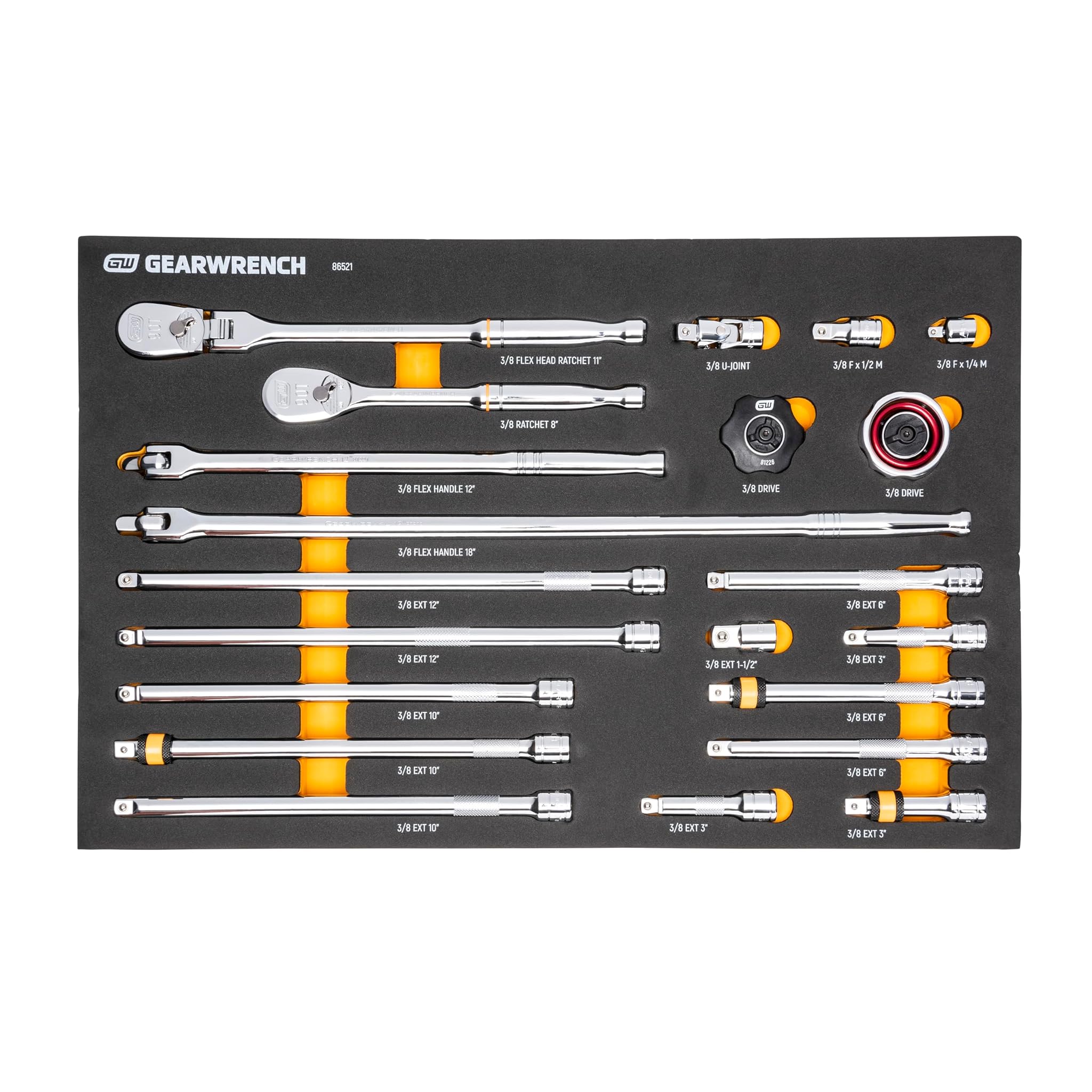 Gearwrench 86521 - Set Attrezzi 21 Pezzi