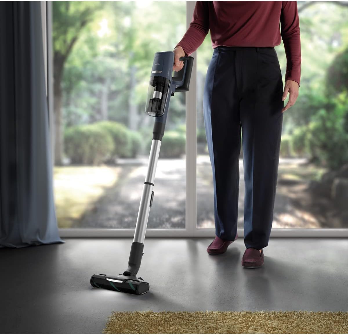 Aeg UltimatePower Hartbodendüse AZE156, Nero - immagine 3