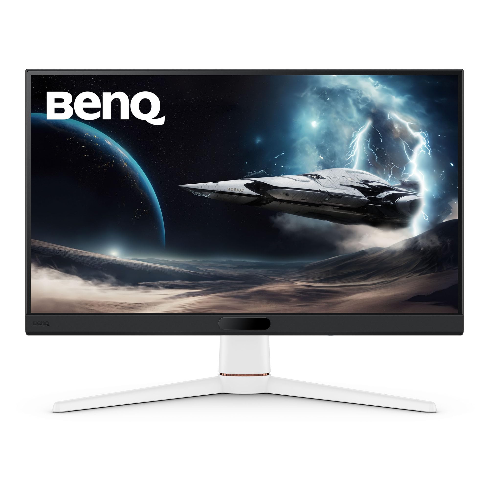 BenQ MOBIUZ EX251 Monitor Gaming Bianco 24,5" FHD 220Hz, 1ms Risposta Rapida, AMD FreeSync, 99% sRGB, Modalità Colore AI, Color Vibrance, Light Tuner, Altoparlanti 2,5W, HDMI 2.0, DP 1.2, USB Hub