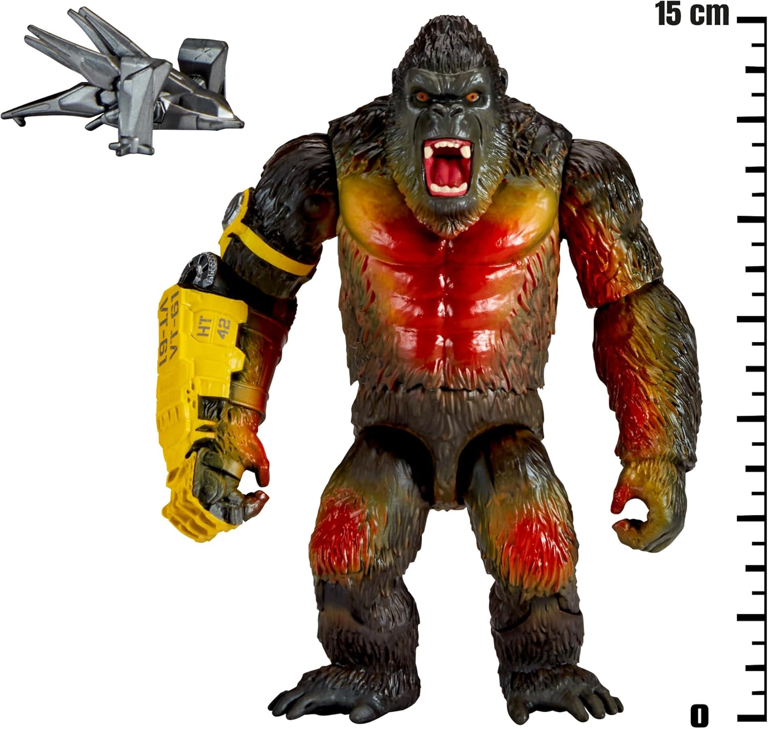 MonsterVerse - Godzilla x Kong, 2 statuette articolate 15cm - immagine 3