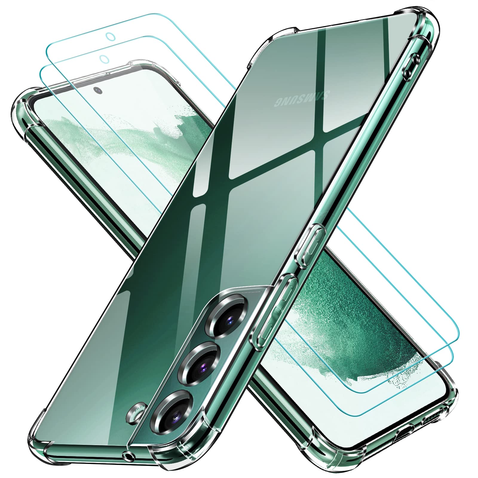 Ivoler Cover 3-in-1 per Samsung Galaxy S22 5G/4G