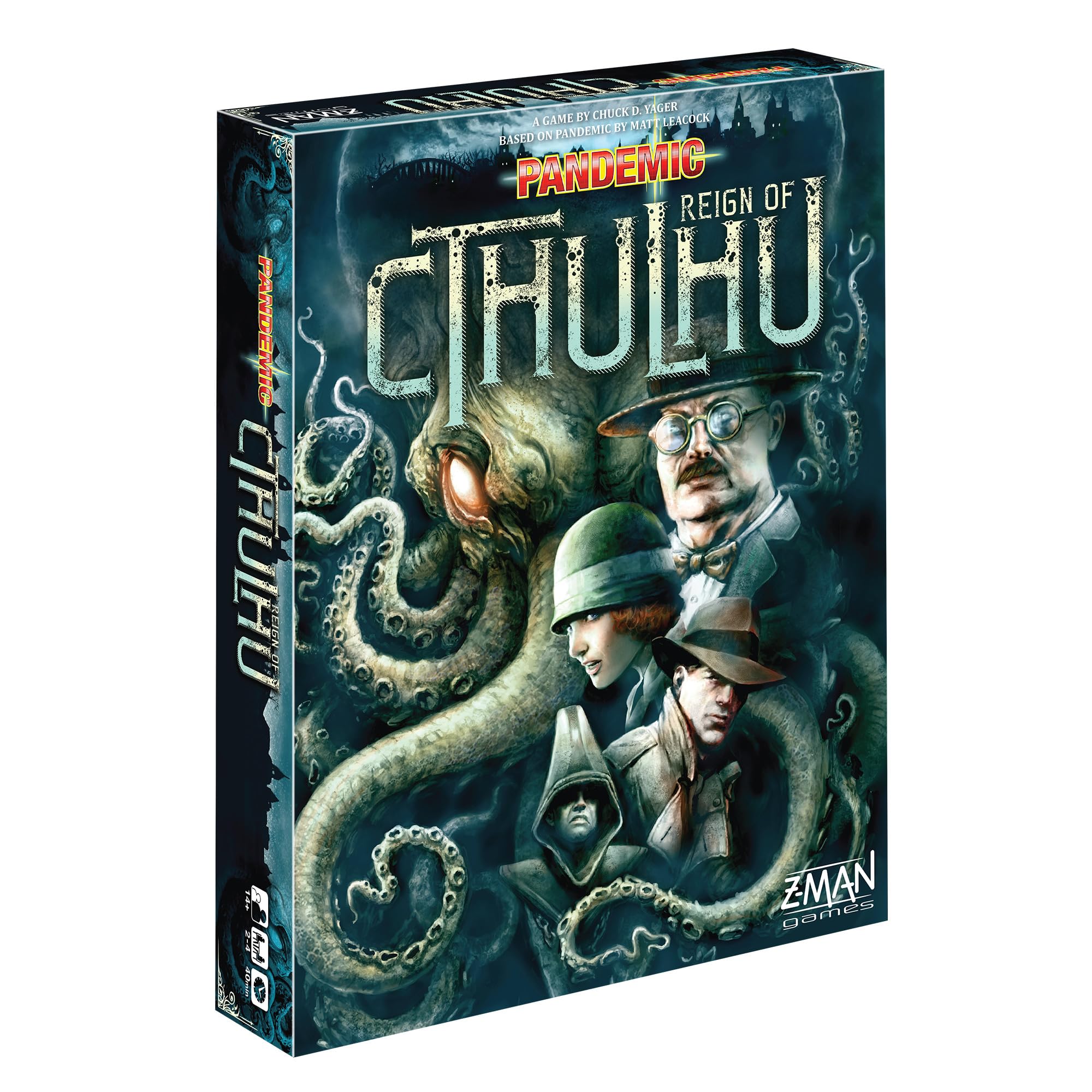 Z-man Games - Pandemic Reign of Cthulhu Board Game