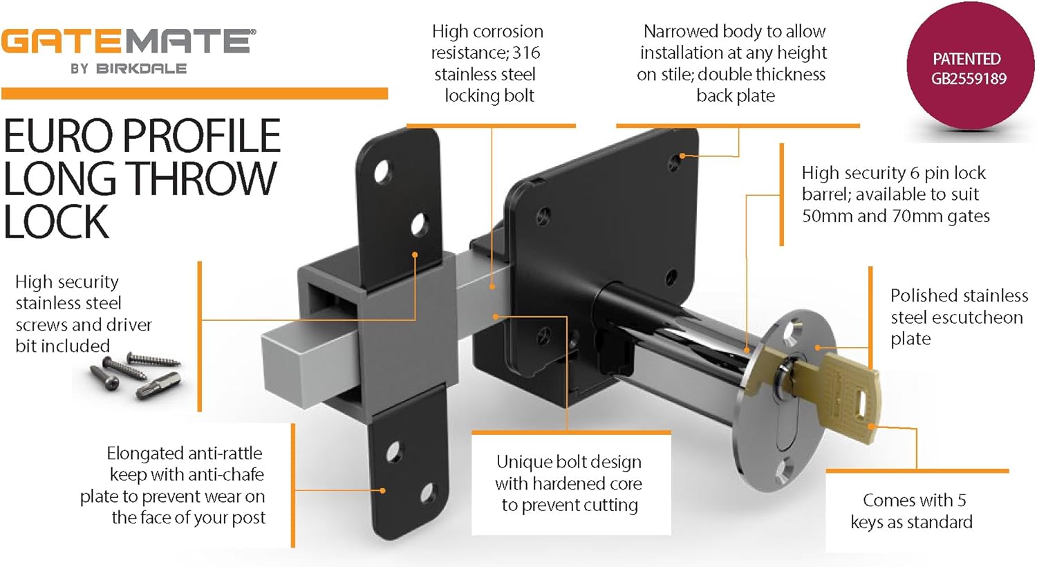 Gatemate 1490096 Euro Copriletto Doppio Bloccaggio - immagine 6