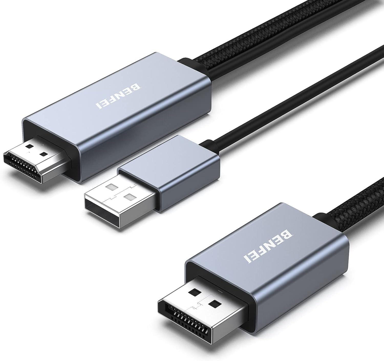 Benfei Cavo HDMI a DisplayPort 1.8M - immagine 1