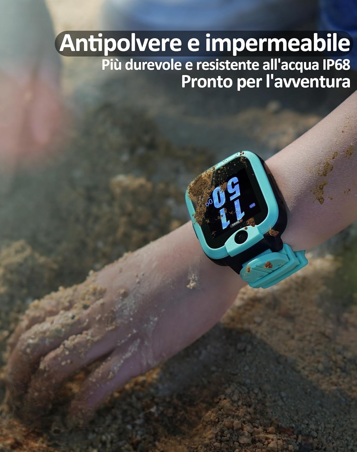 Easyfone Trackino KW2 Smartwatch per Bambini 4G IP68 - immagine 6