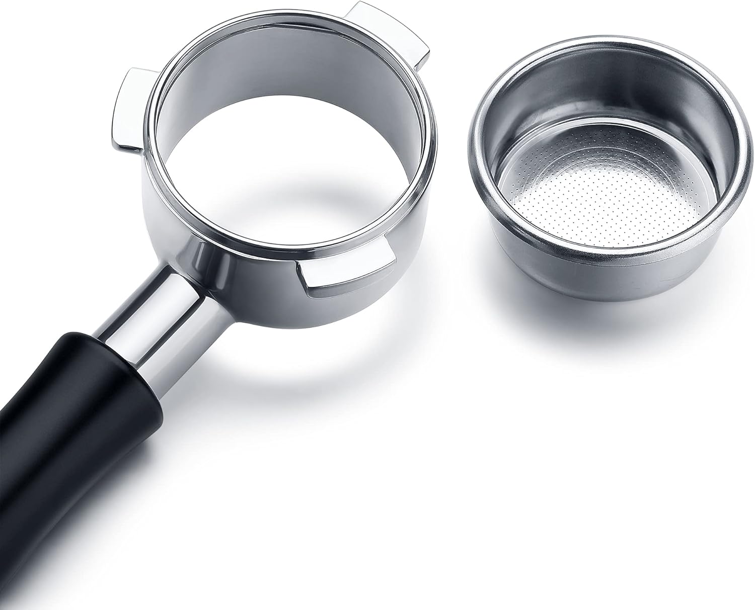 Normcore Portafiltro Senza Fondo 54mm, Nero - immagine 6