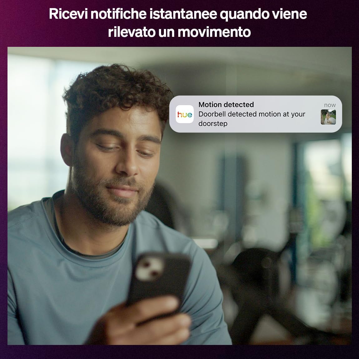 Philips Hue Secure Videocitofono Smart Wi-Fi 2K - immagine 6