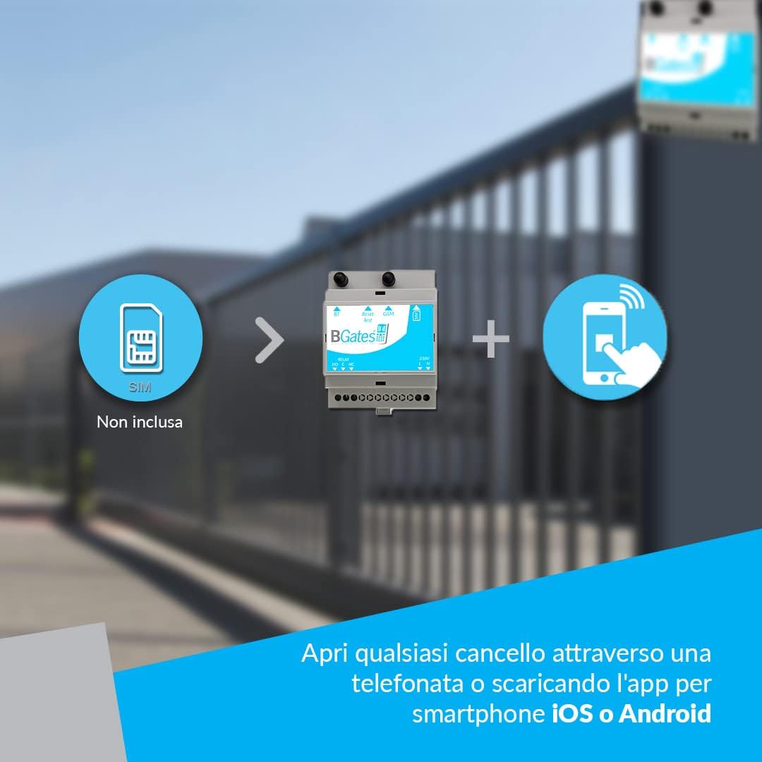 BGates - Apricancello Smart GSM Bluetooth GT - immagine 4
