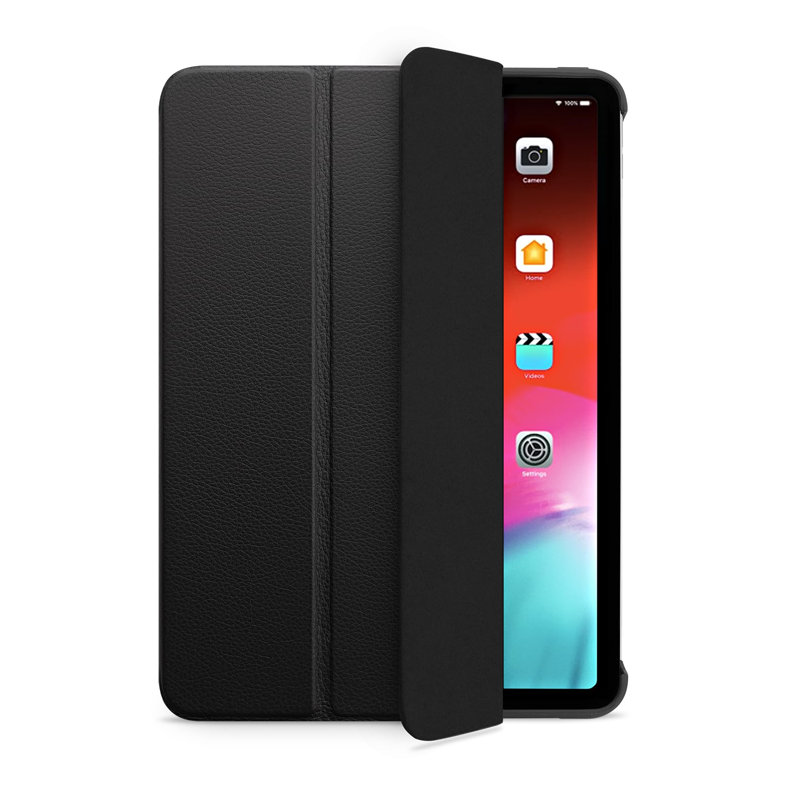 Wiiuka Custodia iPad Pro 11" (2018-2023) in Pelle Tedesca, Nera