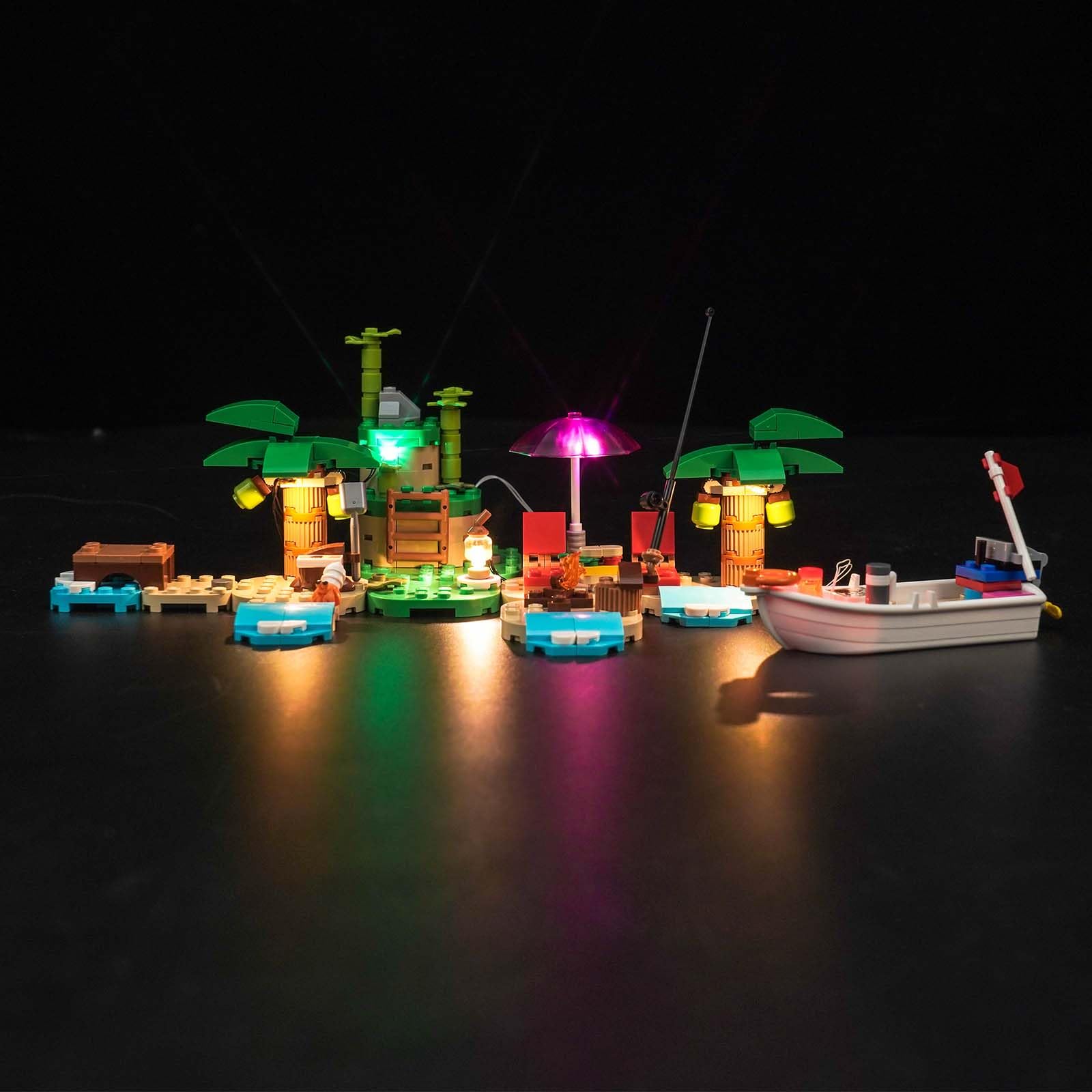 Set Luci LED per LEGO 77048 Animal Crossing Kapp'n