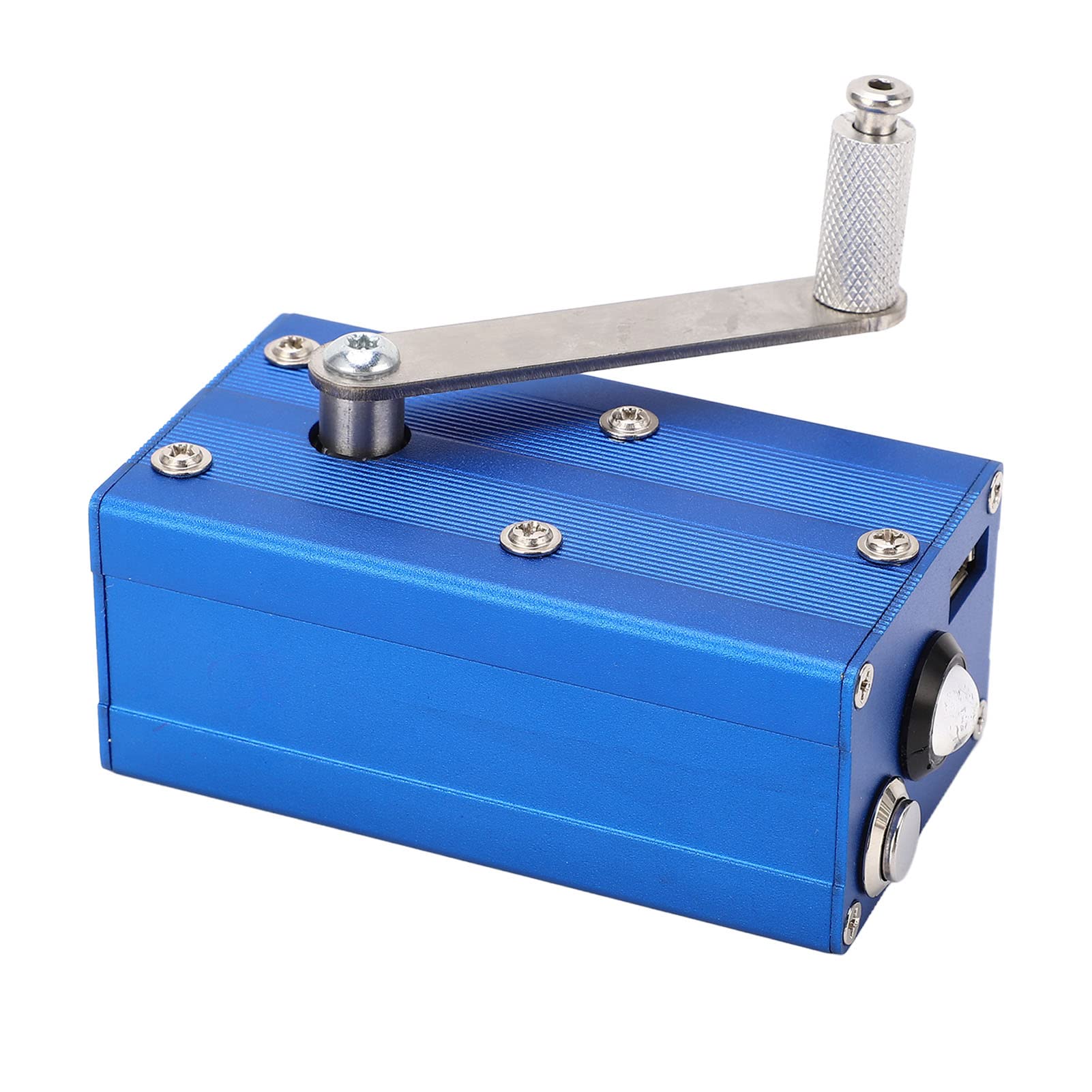 Caricabatterie Telefono a Manovella Portatile con Luce COB