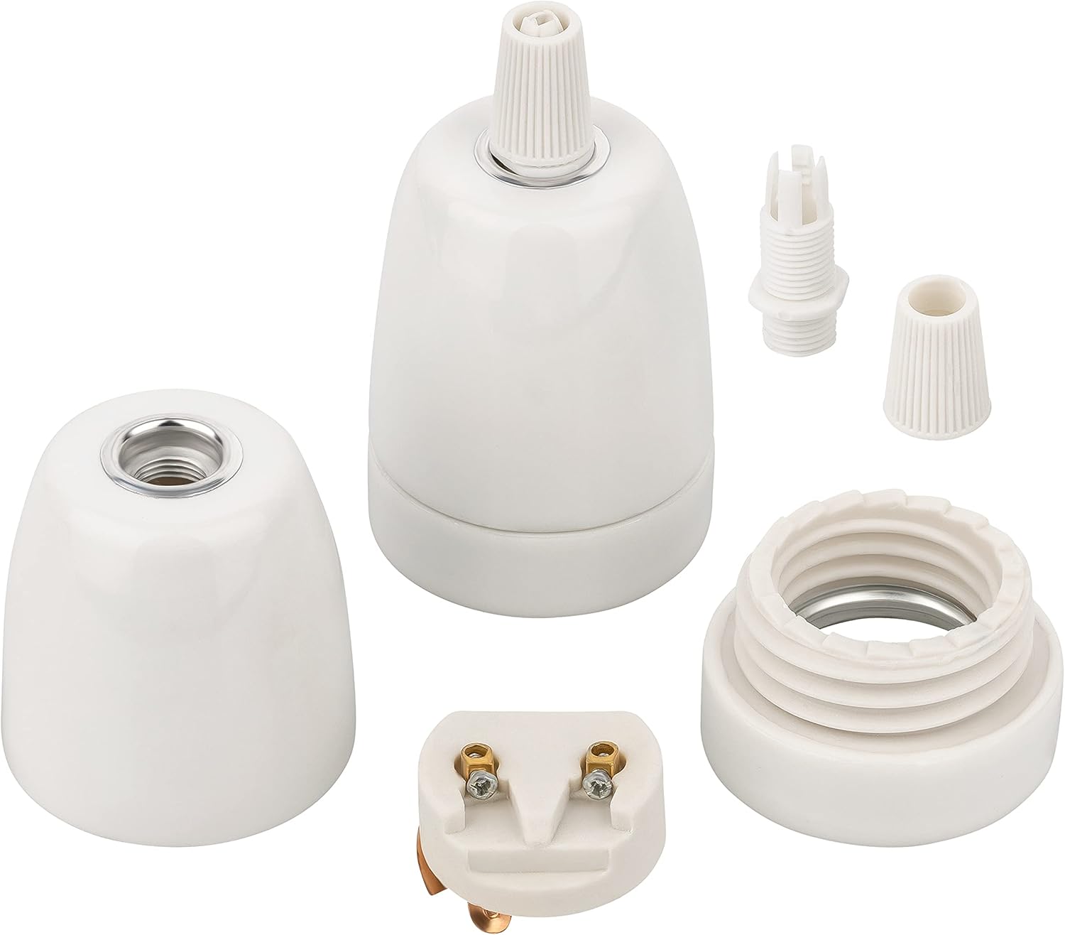 Isolatech Portalampada E27 in Ceramica (20 Pezzi) - immagine 3