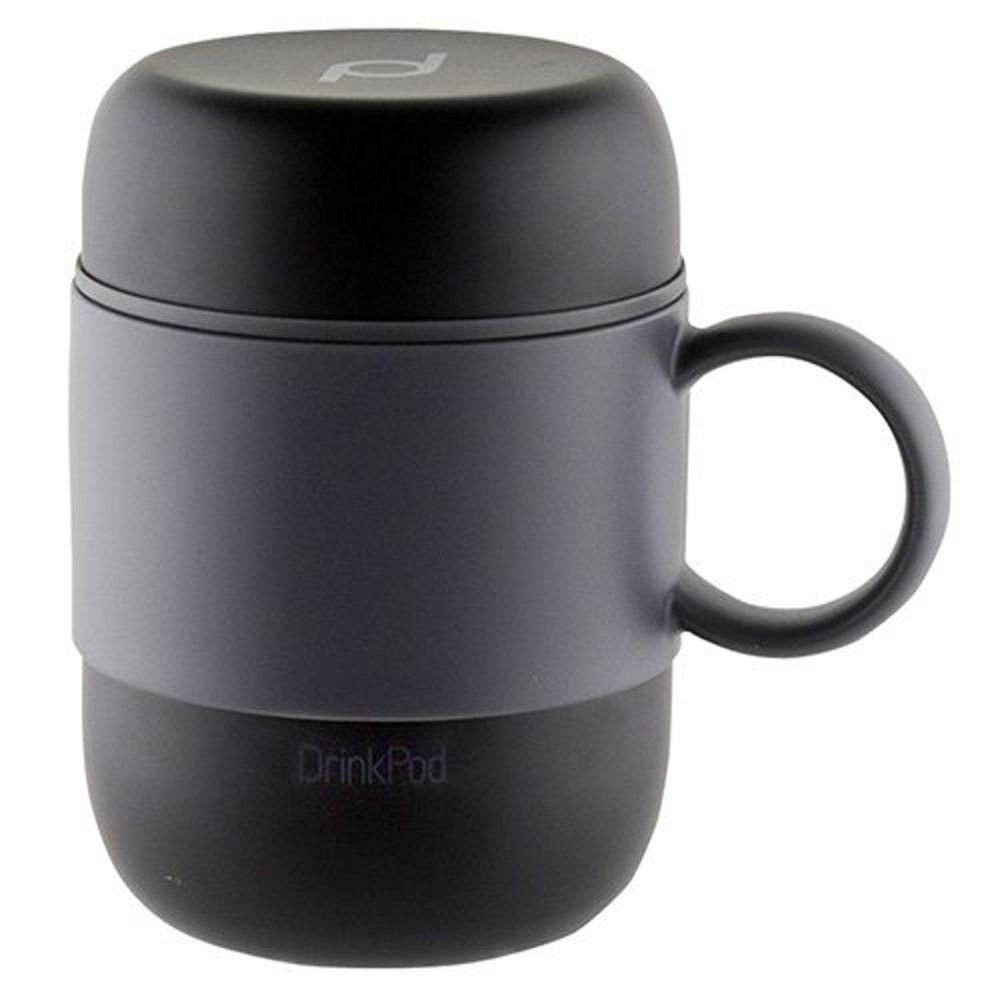 DrinkPod - Tazza da viaggio coibentata, in acciaio inossidabile, 280 ml