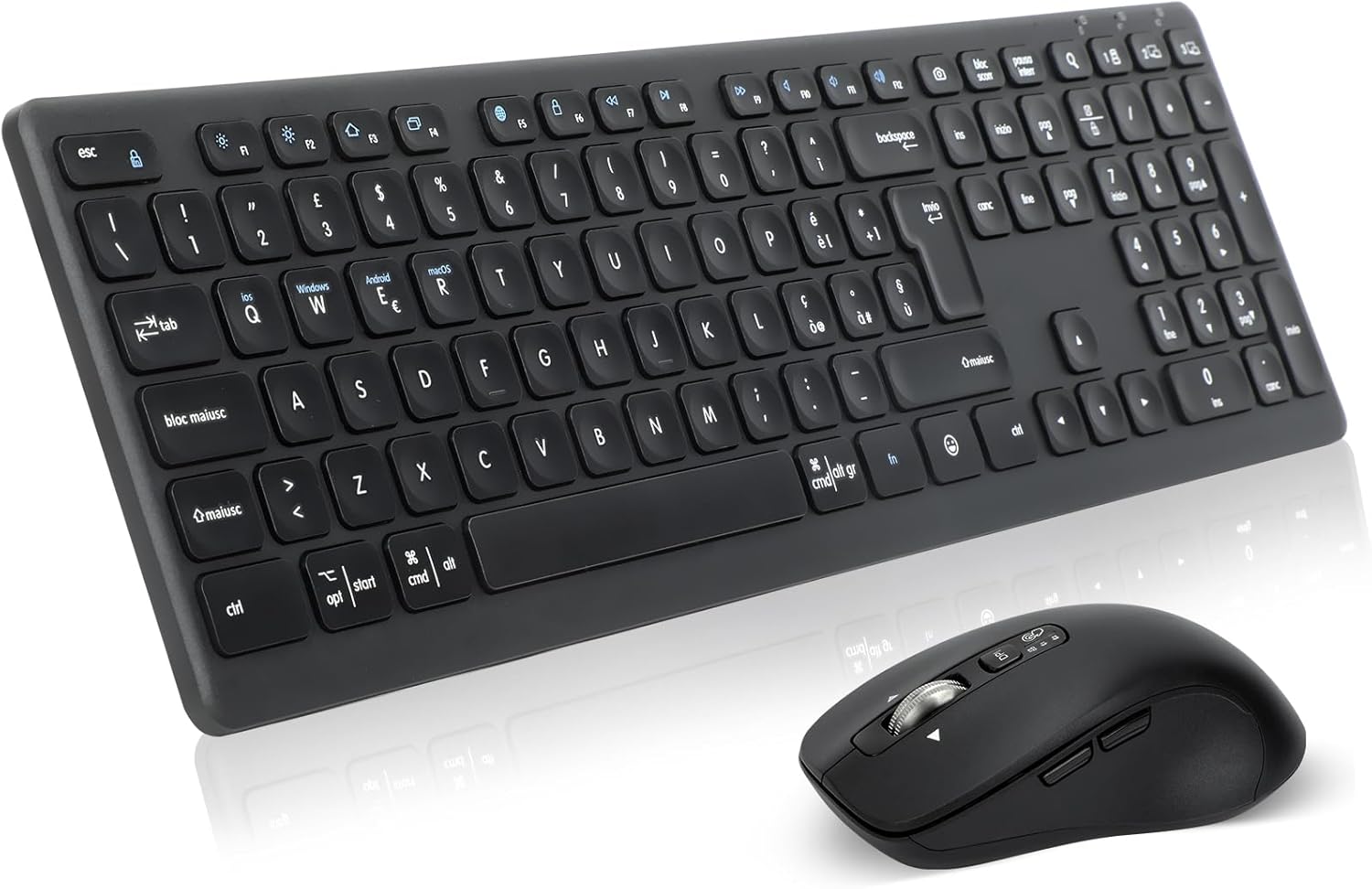 Combinazione Tastiera e Mouse Wireless M9300 - immagine 1