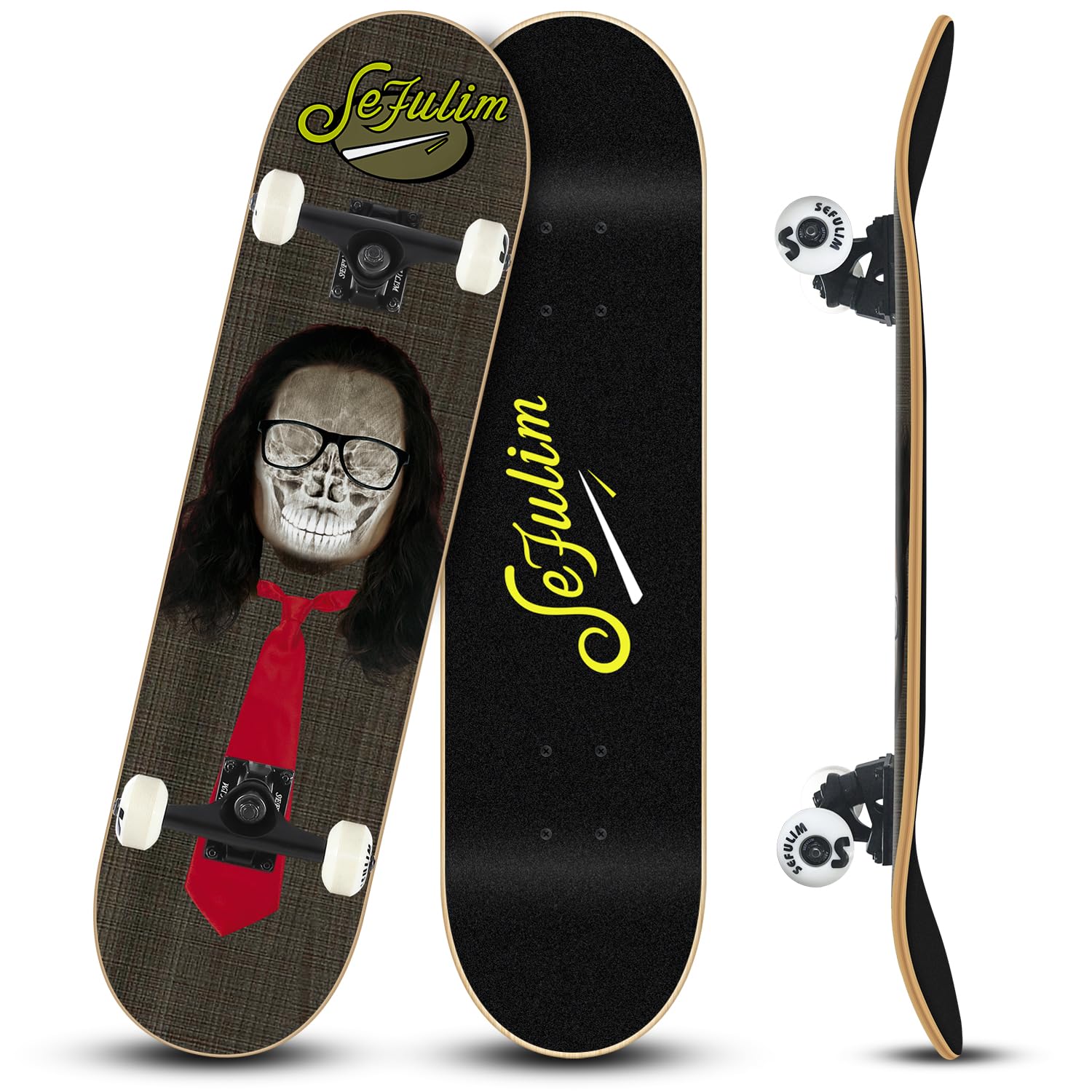 Sefulim Skateboard Professionale 31x8 pollici