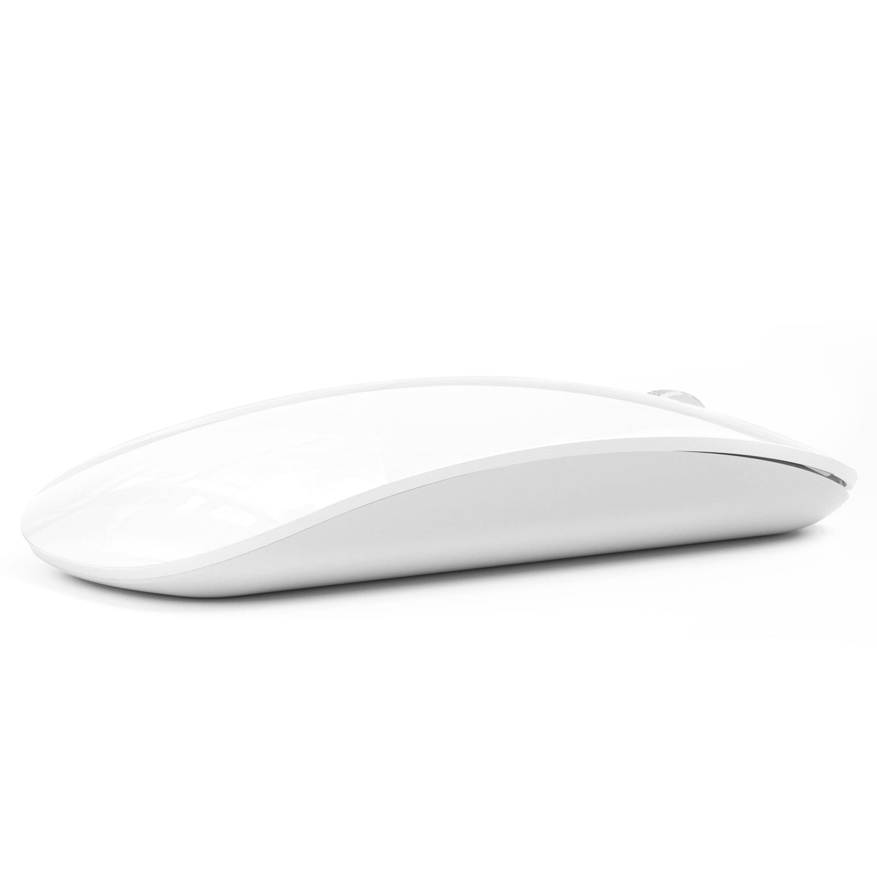 Uiosmuph U30 Mouse Wireless Bluetooth Ricaricabile, Bianca