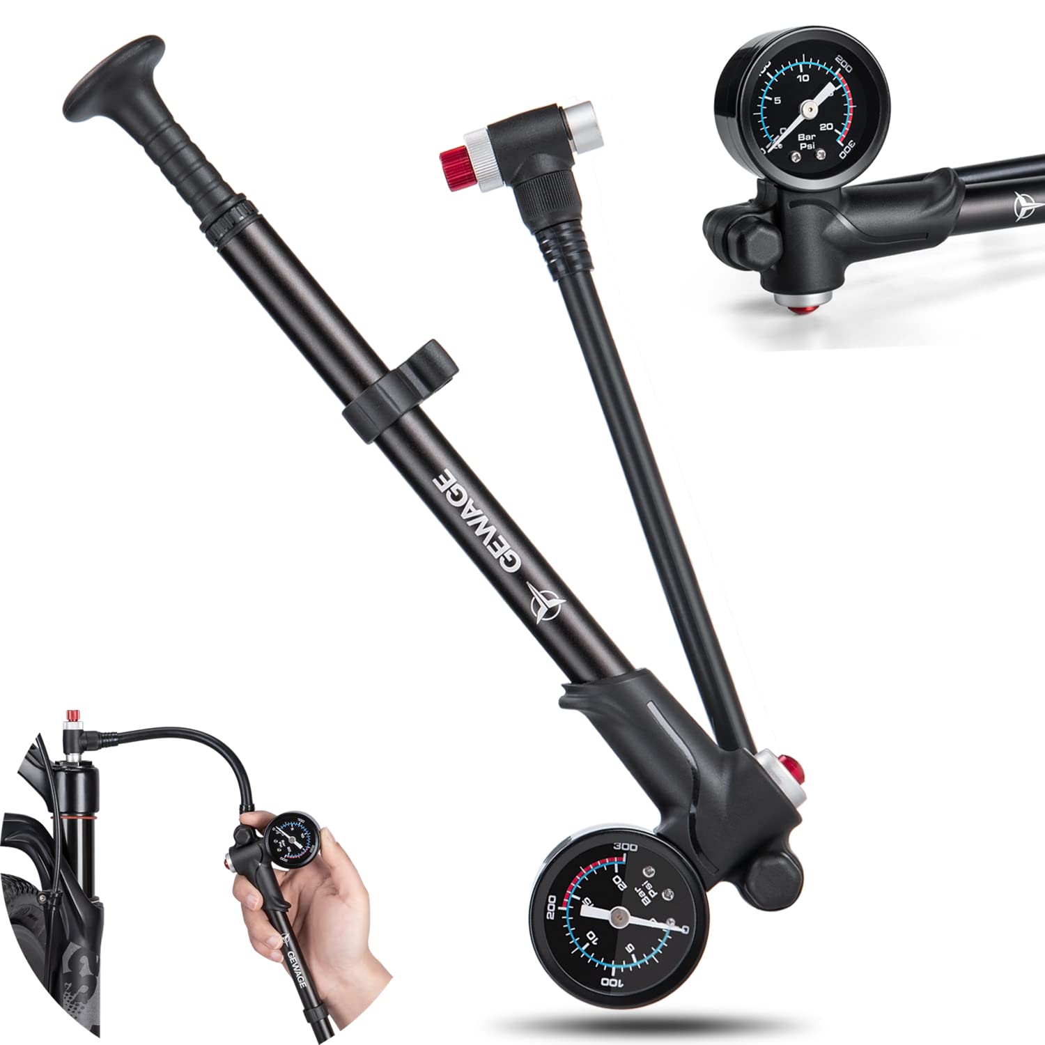 Gewage Pompa Ammortizzatori Alta Pressione 300 PSI