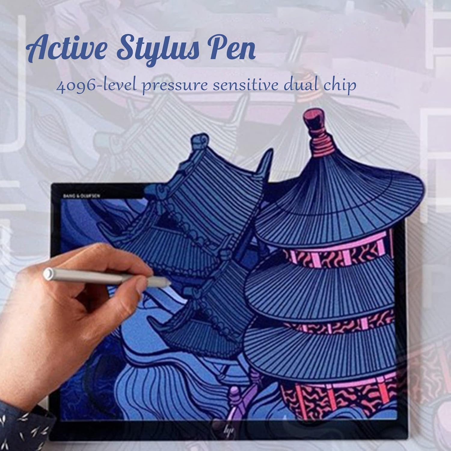 Yctze Penna Stilo Attiva Digitale per HP EliteBook/X2 - immagine 2