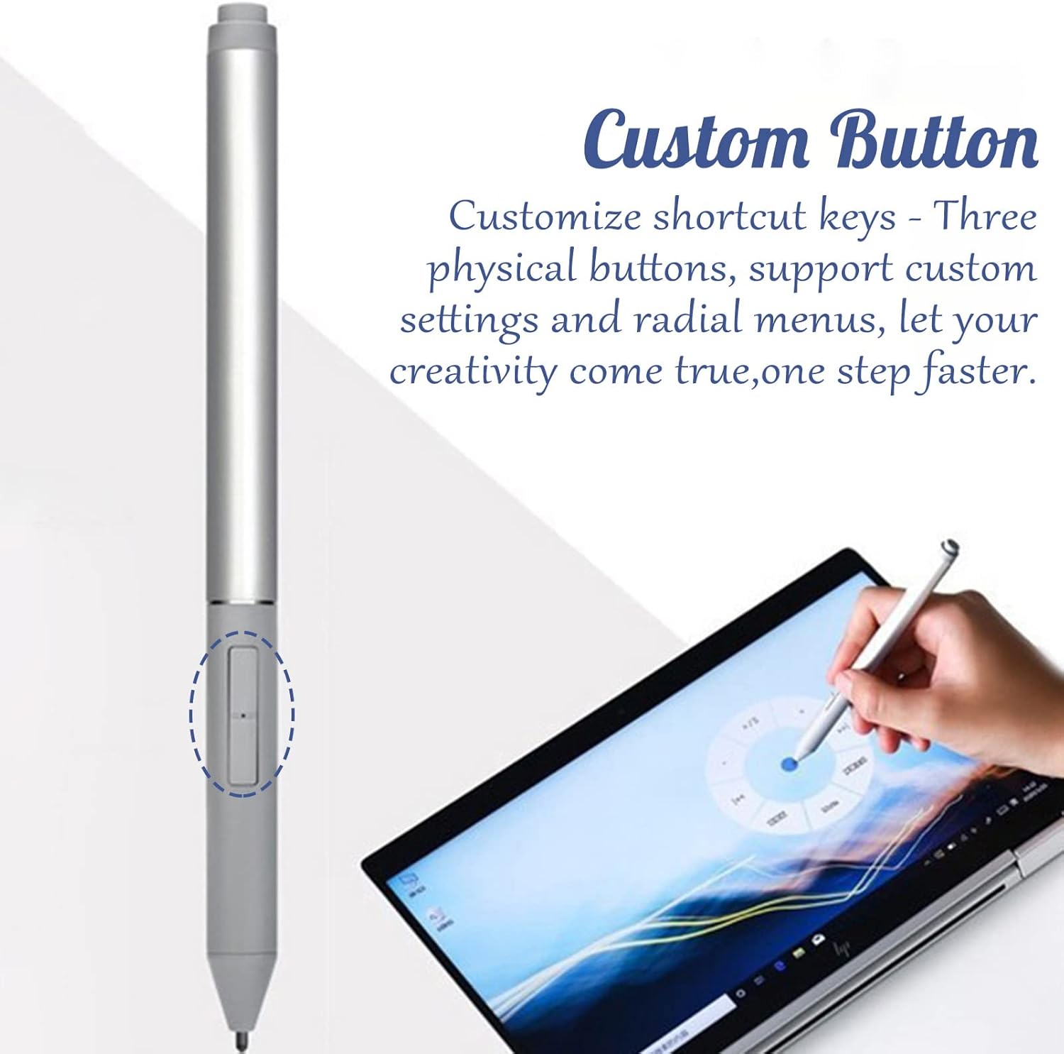 Yctze Penna Stilo Attiva Digitale per HP EliteBook/X2 - immagine 4