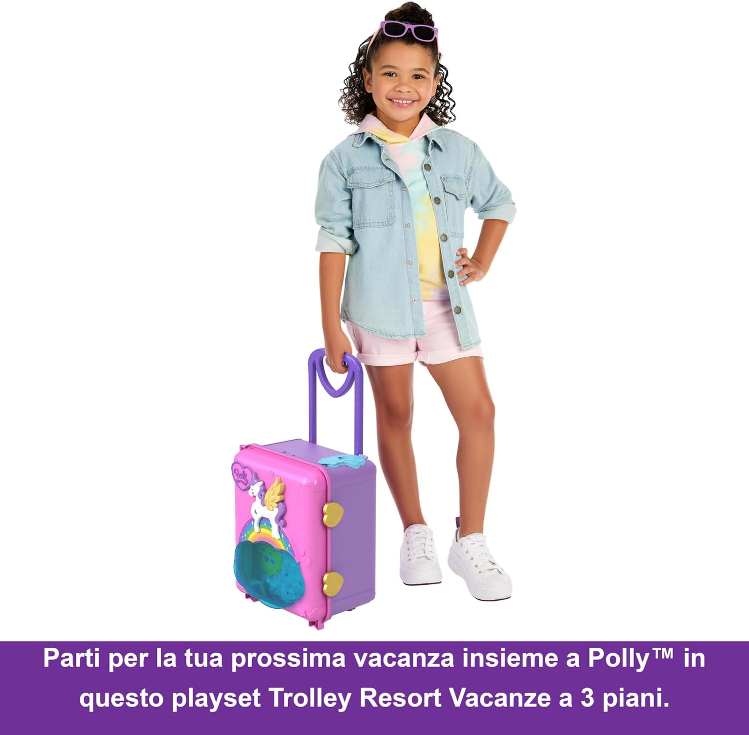 Polly Pocket Pollyville - Trolley Resort Vacanze HKV43 - immagine 2