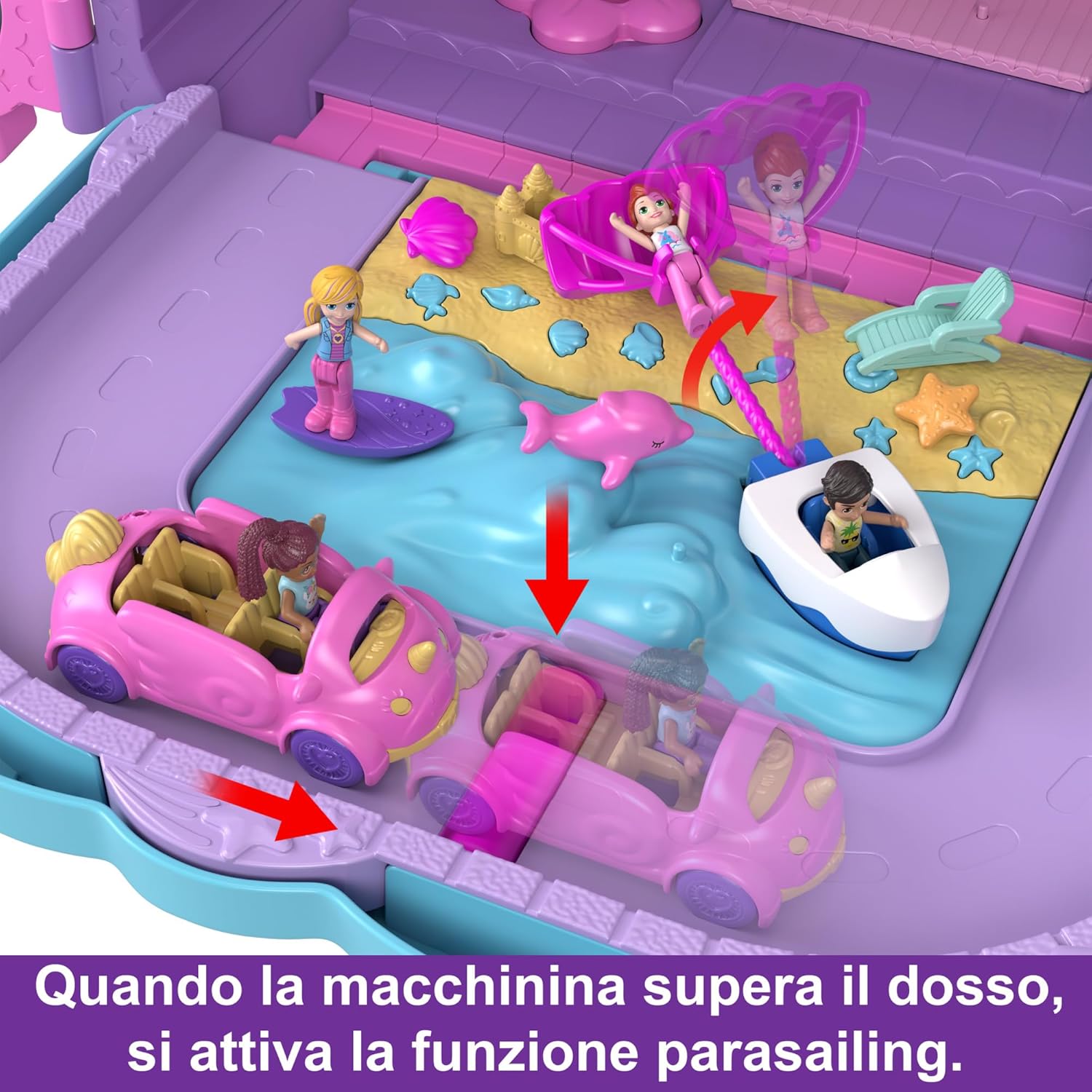 Polly Pocket Pollyville - Trolley Resort Vacanze HKV43 - immagine 3