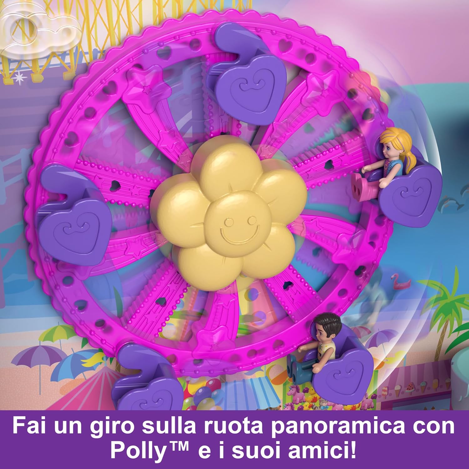 Polly Pocket Pollyville - Trolley Resort Vacanze HKV43 - immagine 5